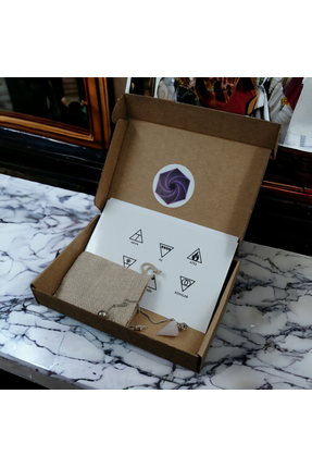 Pembe Kuvars Doğal Taş Pandül Tam Set Sarkaç Image 3