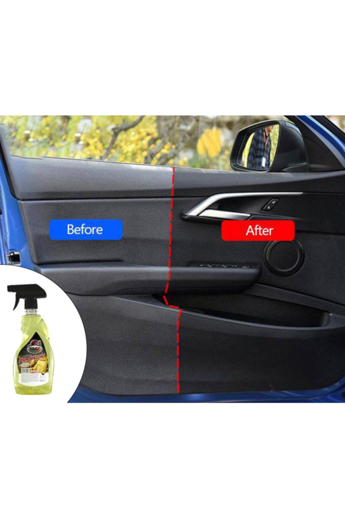 meyzone trax araba oto doseme temizleme koltuk doseme temizleyici 500ml fiyati yorumlari trendyol
