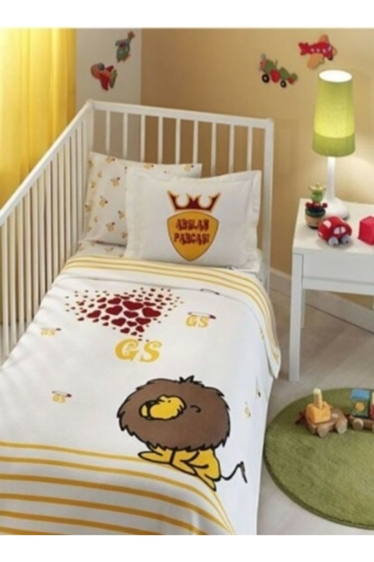 Taç Galatasaray Baby Lisanslı Bebek Pike Takımı