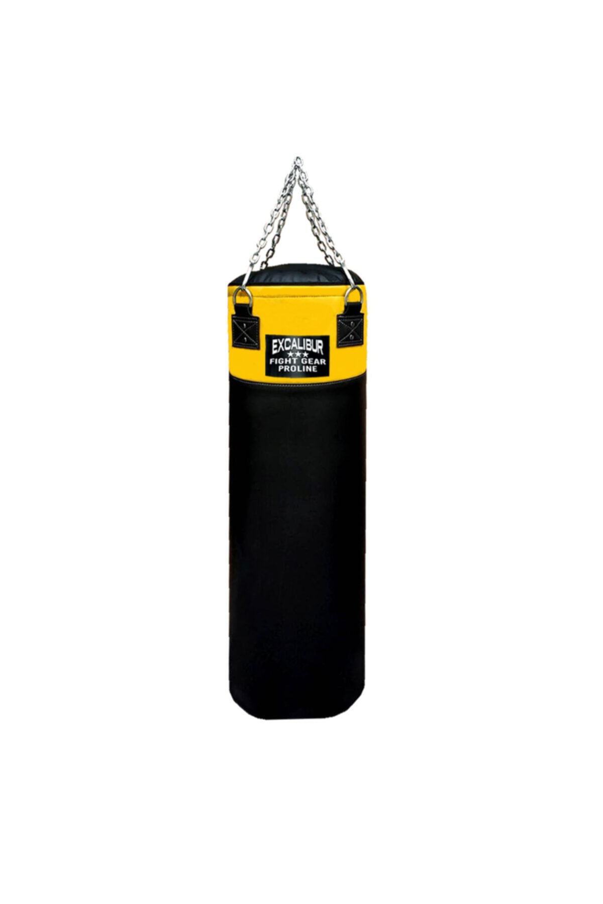 Excalibur Proline Salon Tipi Boks Kum Torbası 150 X 40 Cm Siyah - Sarı
