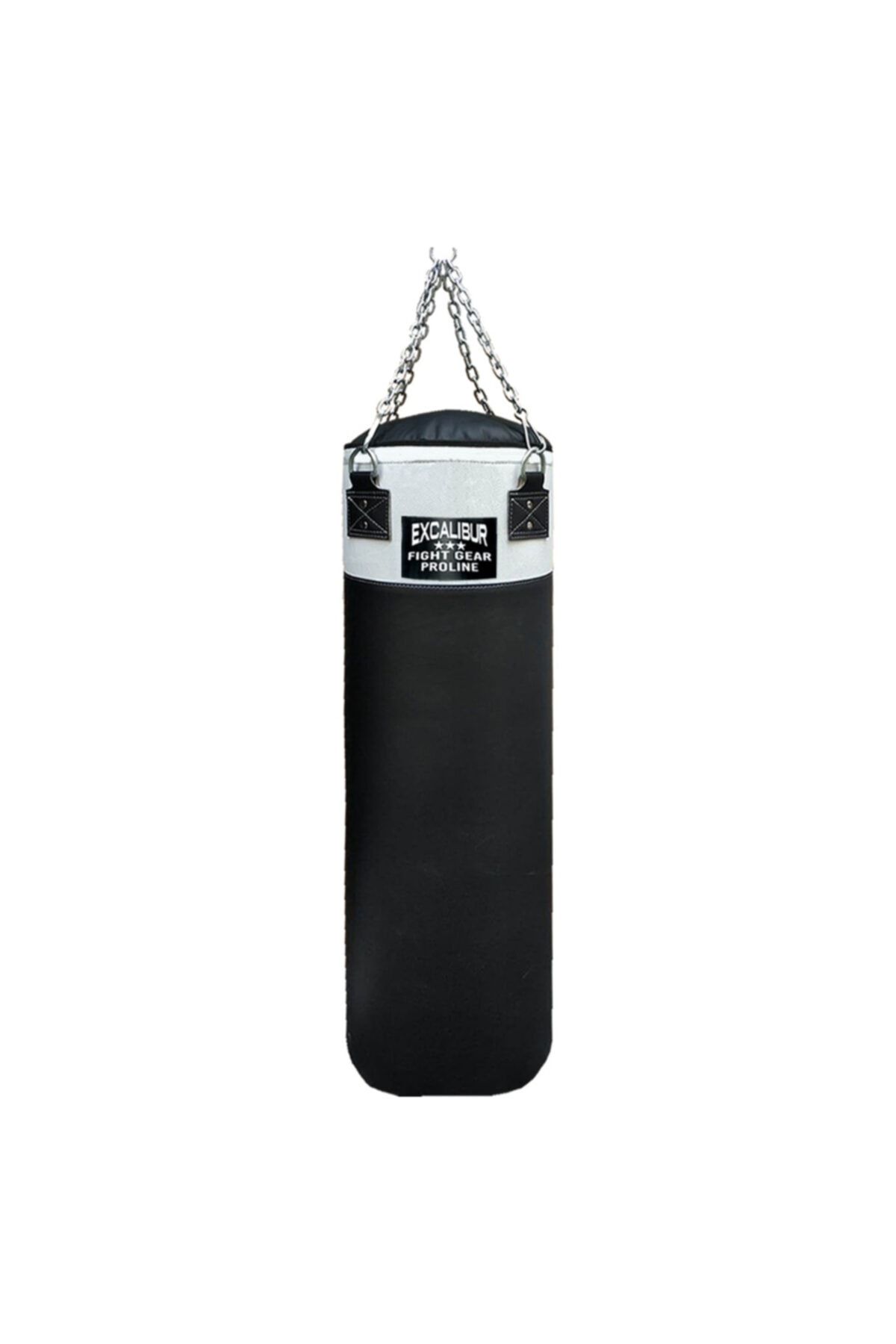 Excalibur Proline Salon Tipi Boks Kum Torbası 150 X 40 Cm Siyah - Beyaz