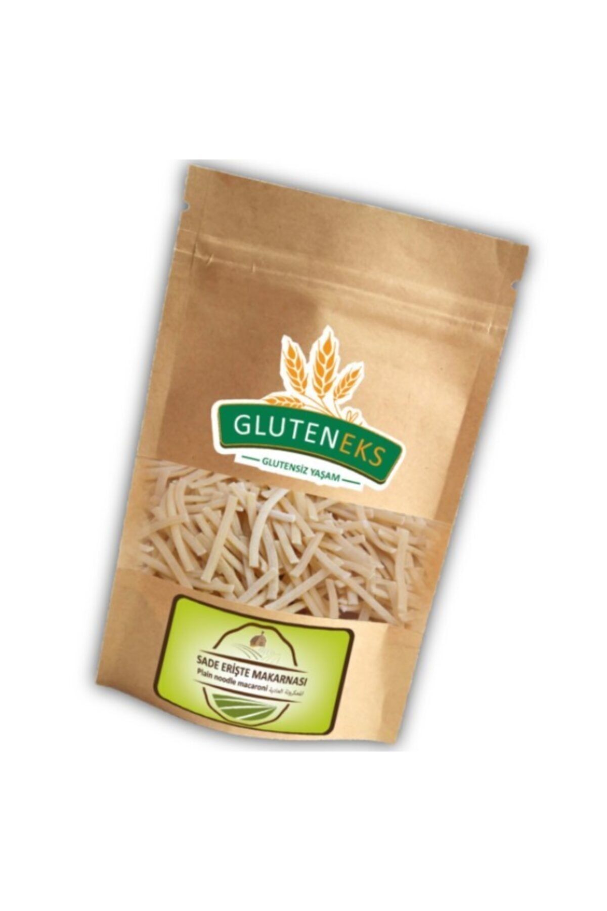 Gluteneks Glutensiz Sade Erişte Makarnası 125 gr