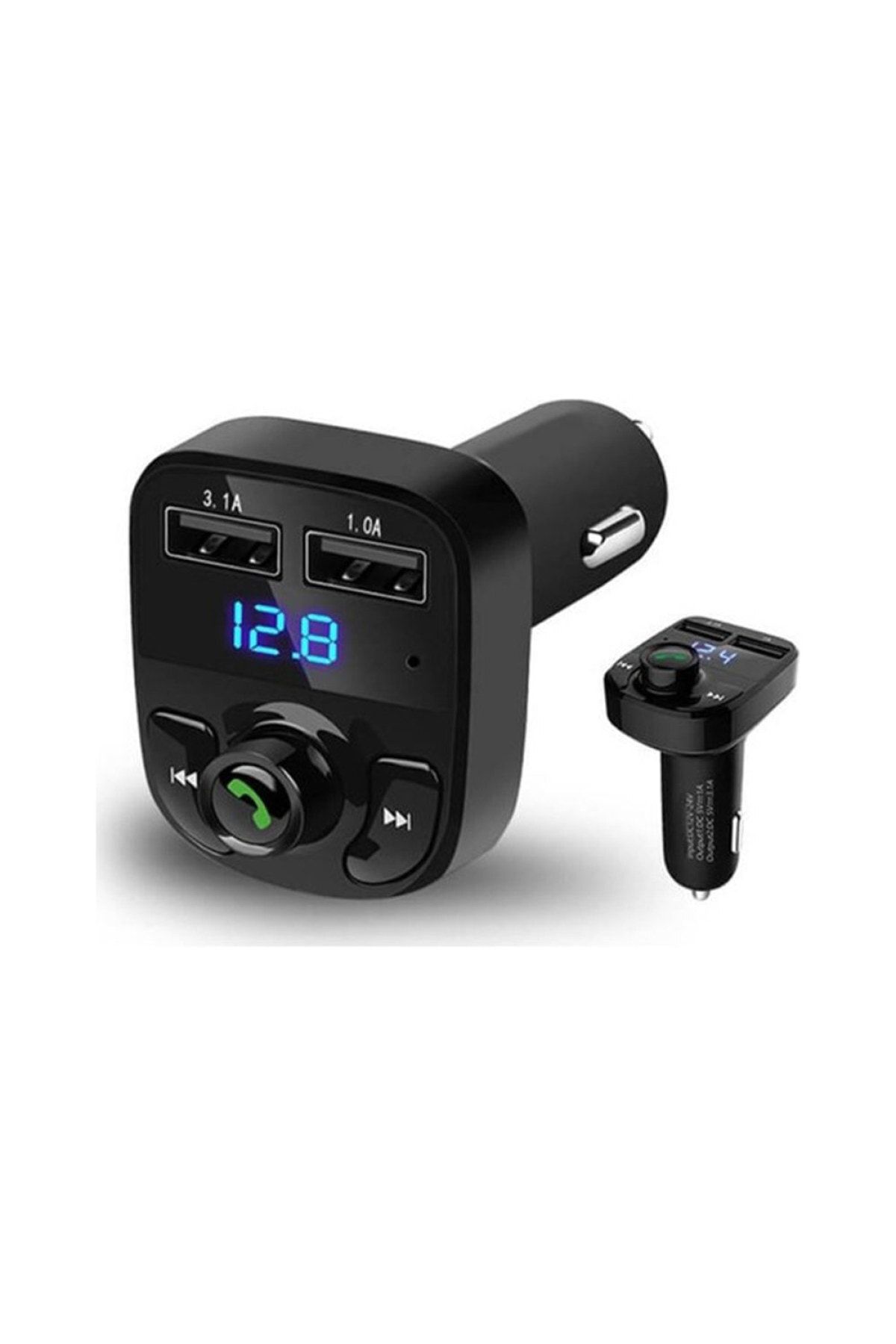 Kafe ss Sweet Smile Honor Uyumlu Fm Transmitter Araç Bluetooth Kiti Usb Radyo