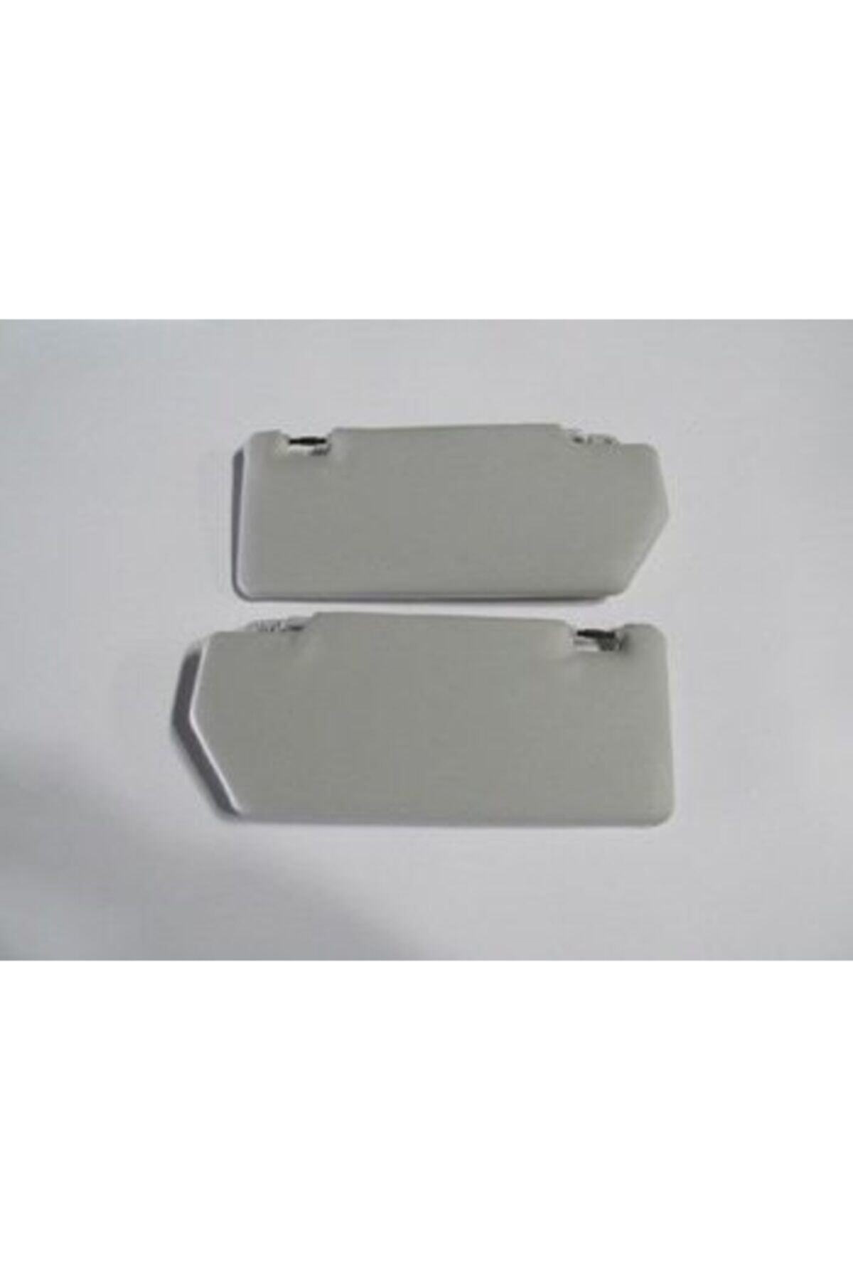 Valeron. 2002-2005 Fiat Palio Güneşlik Beyaz Sağ Sol Set 2 Parça