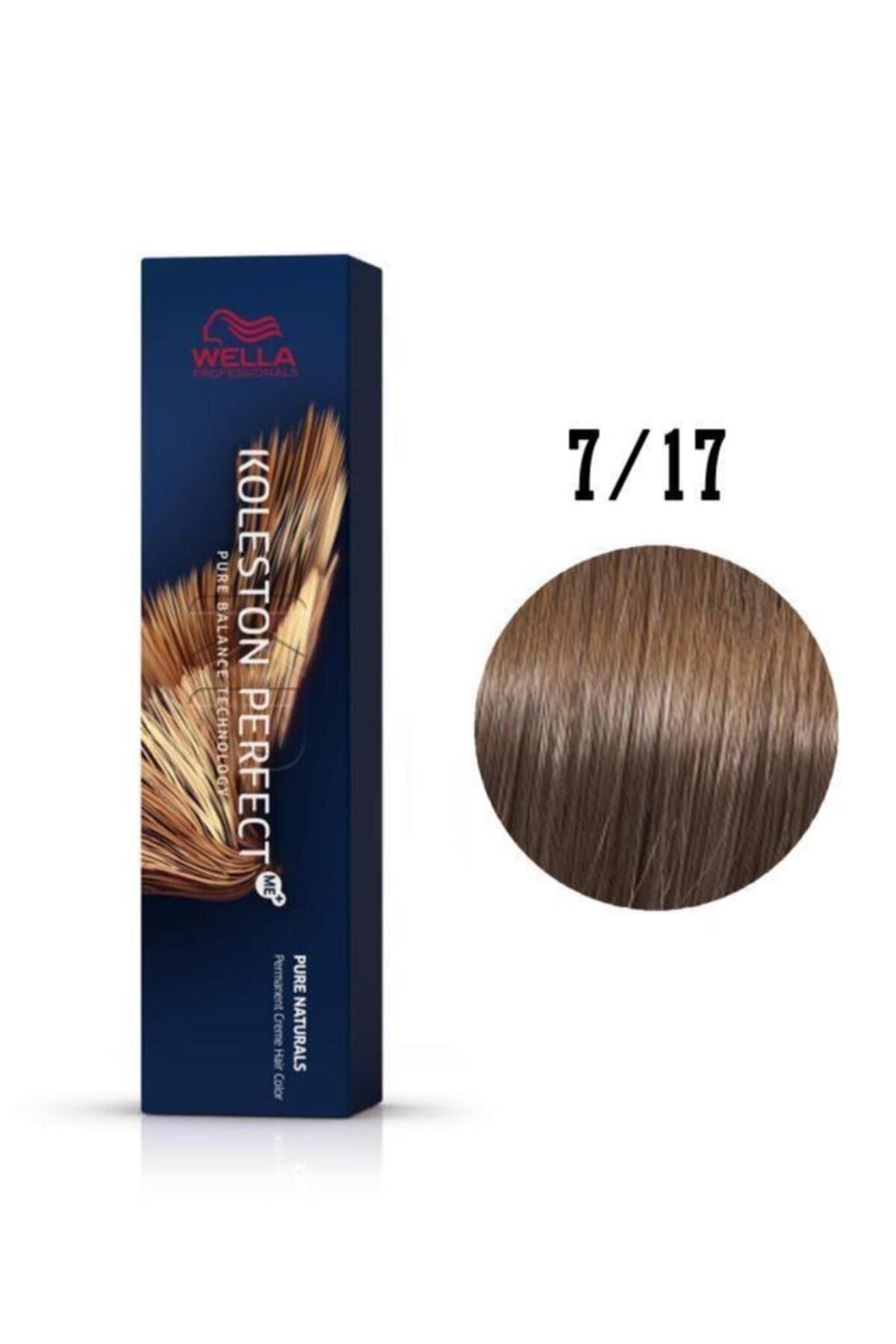 wella koleston orta kullu altin kumral perfect me boya 60 ml 7 17 fiyati yorumlari trendyol