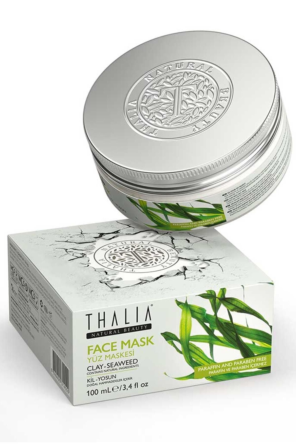 Thalia Detoks Etkili Yosun – Kil Özlü Yüz Bakım Maskesi – 100 ml