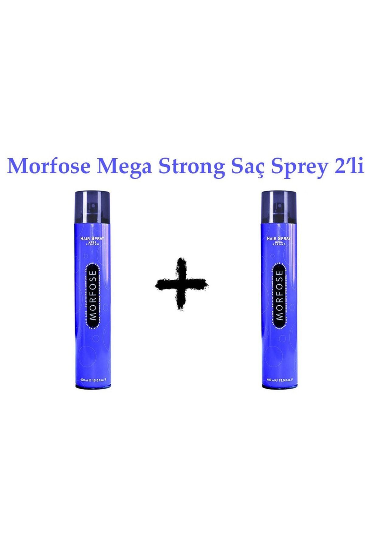Morfose Saç Spreyi Mega Strong 2 Adet 400 Ml