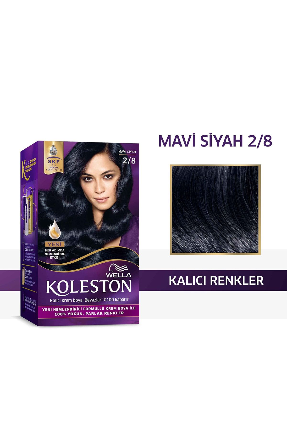 Koleston Kit 2/8 Mavi Siyah