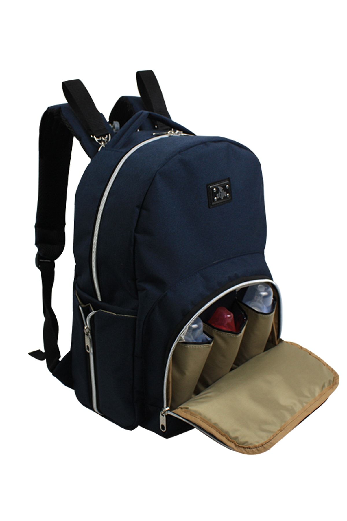 Lacivert Backpack For Mothers Bebek Bakım Çantası