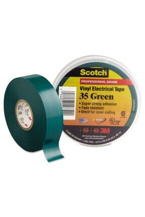 Scotch 35 Vinil Elektrik Bandı, Yeşil 19mm X 20,1 Mt - 1 Adet Yeşil Image 0