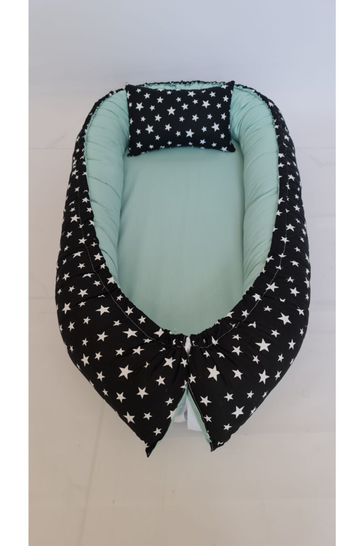 babynestdunyasi Siyah Yıldız Bebek Yuvası