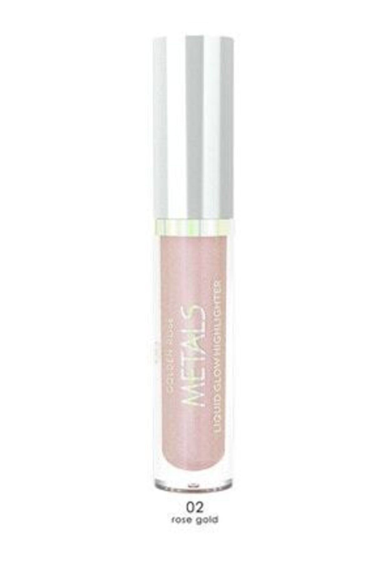 Golden Rose Aydınlatıcı - Metals Metallic Liquid Glow Highlighter No: 02