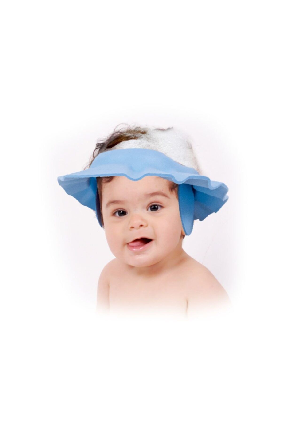 Sevi Bebe Bebek Banyo Şapkası Art-111 Mavi