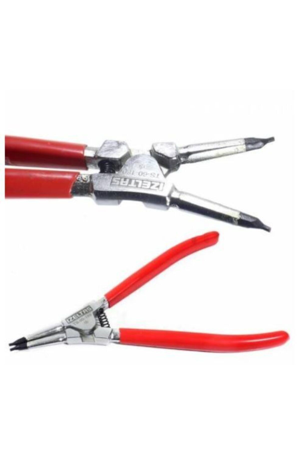 İzeltaş Dış Segman Pense Yaylı Düz 140 Mm 3301120140