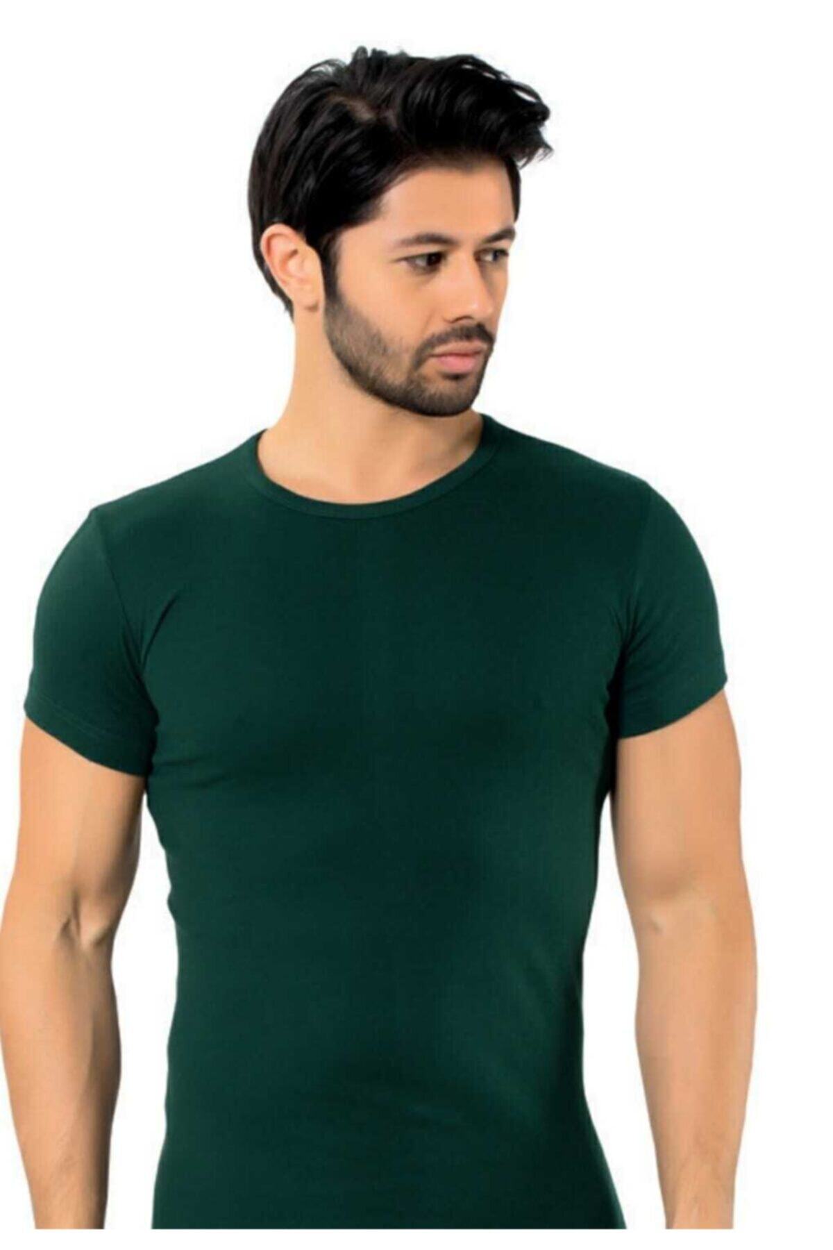 Öztaş Underwear 3'lü Erkek Ribana Sıfır Yaka Fanila