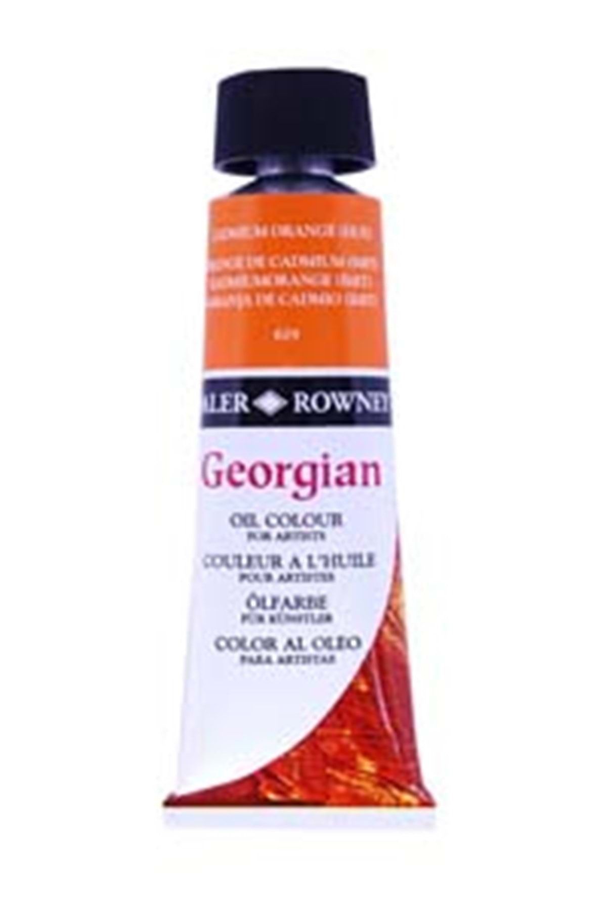 Daler Rowney Georgian Yağlı Boya 225 ml 619 Cadmium Orange Hue