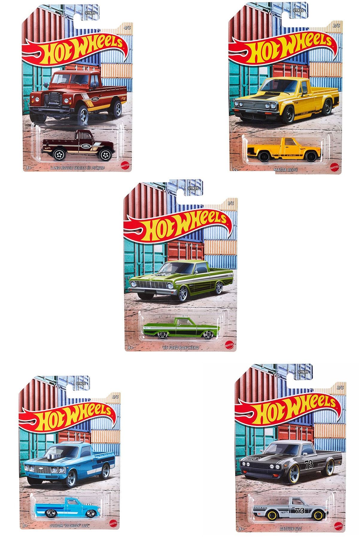 HOT WHEELS Gyn20 - Pickup Arabalar