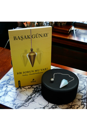 Kristal Kuvars Doğal Taş Pandül Tam Set Sarkaç Image 2