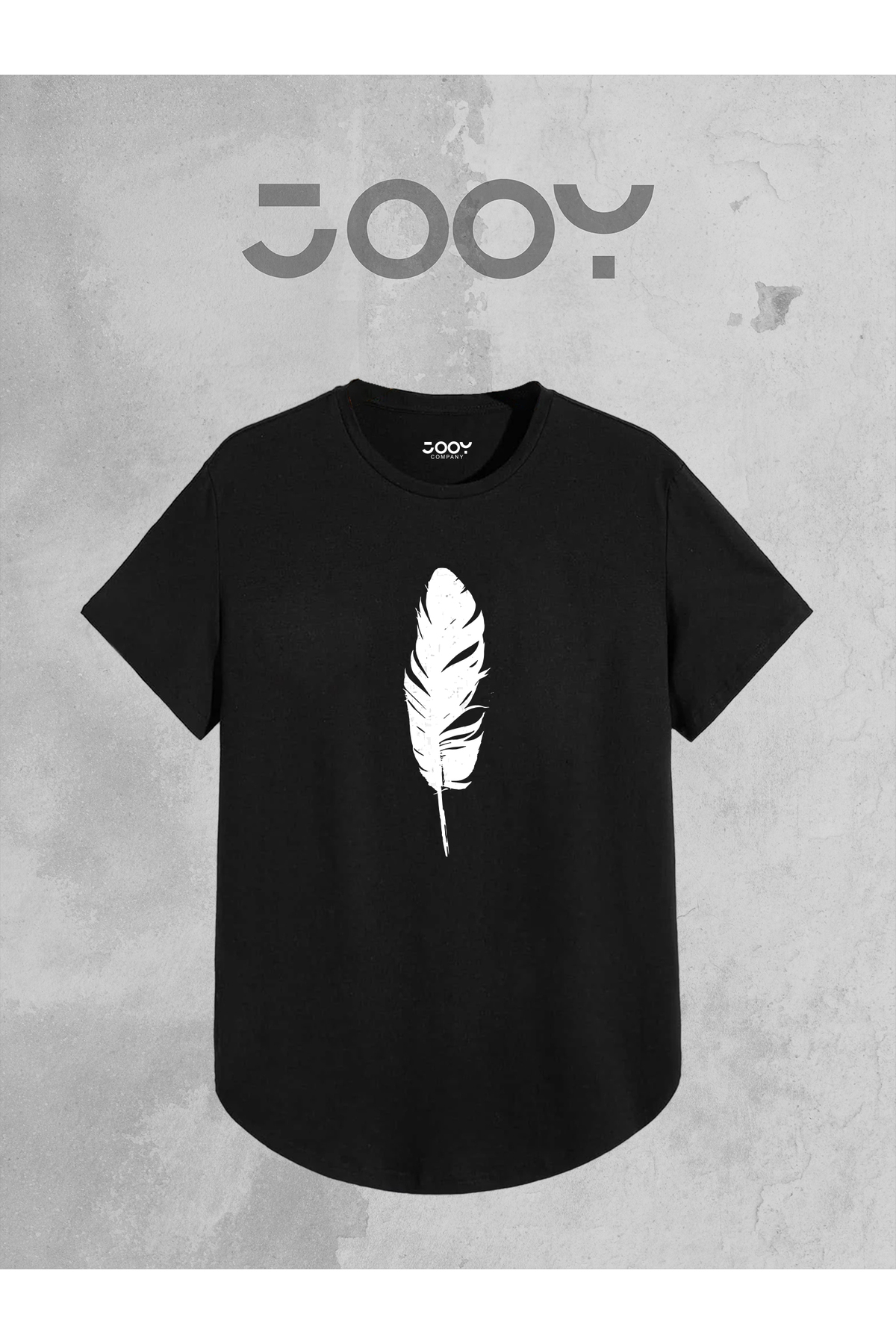 ست دو نفره تیشرت طرح پر برش بیضی قرمز مشکی یونیسکس