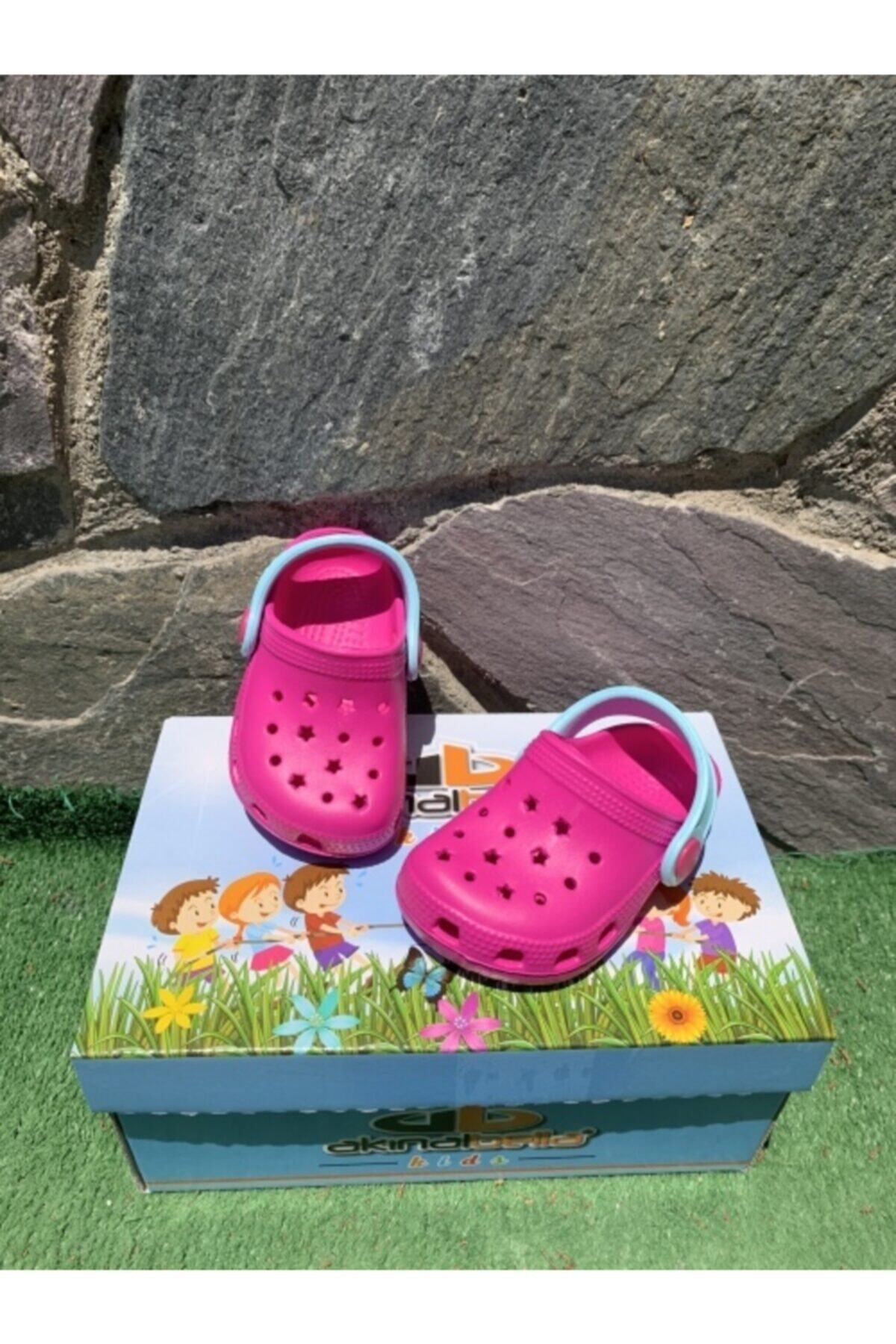 Akinal Bella Kiz Bebek Crocs Model Hem Terlik Hem Sandalet Yumusak Hafif Terlik Fiyati Yorumlari Trendyol