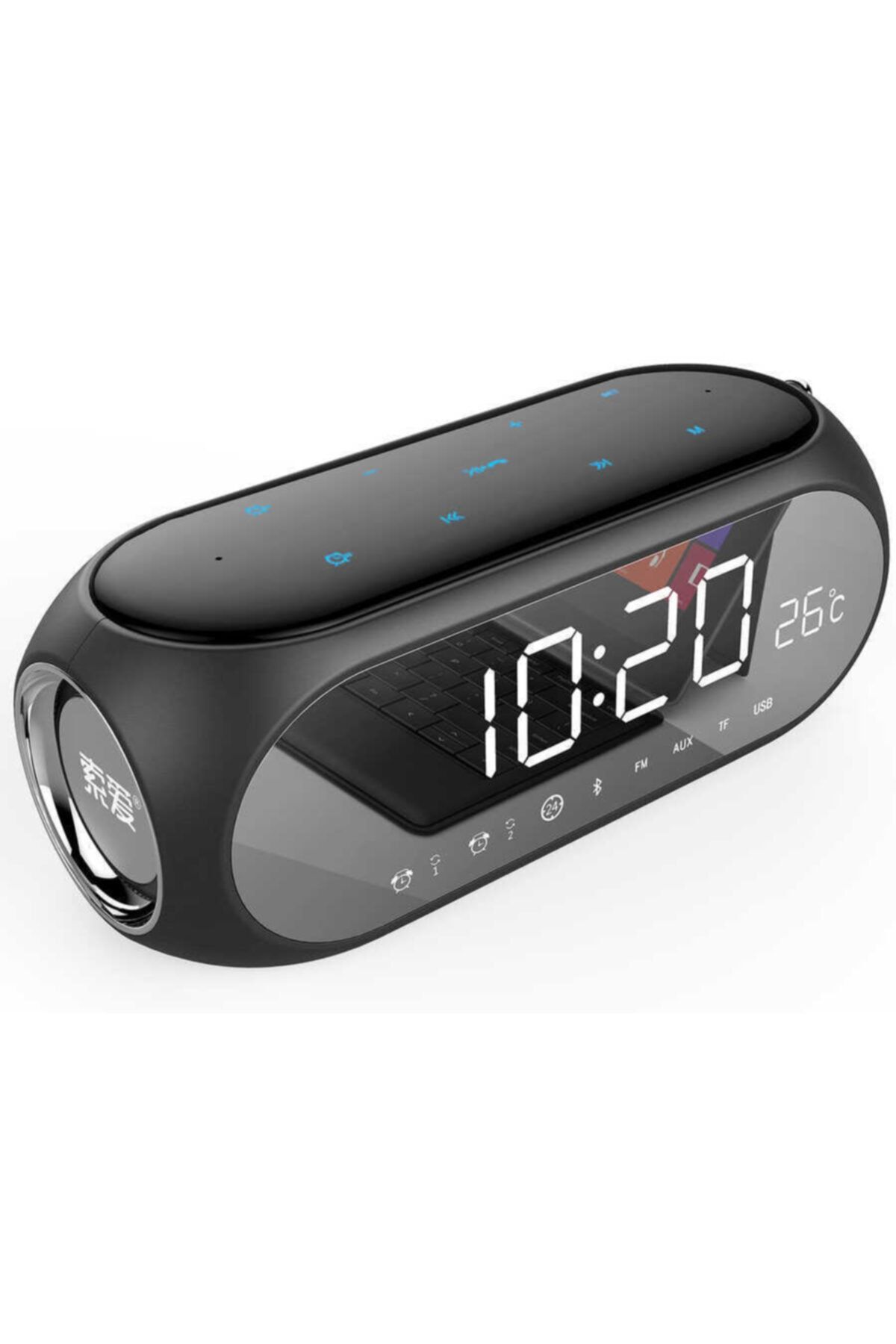 BLUPPLE Soaiy S69 Bluetooth Kablosuz Speaker Hoparlör Ses Bombası Çift Alarm Fm Radyo