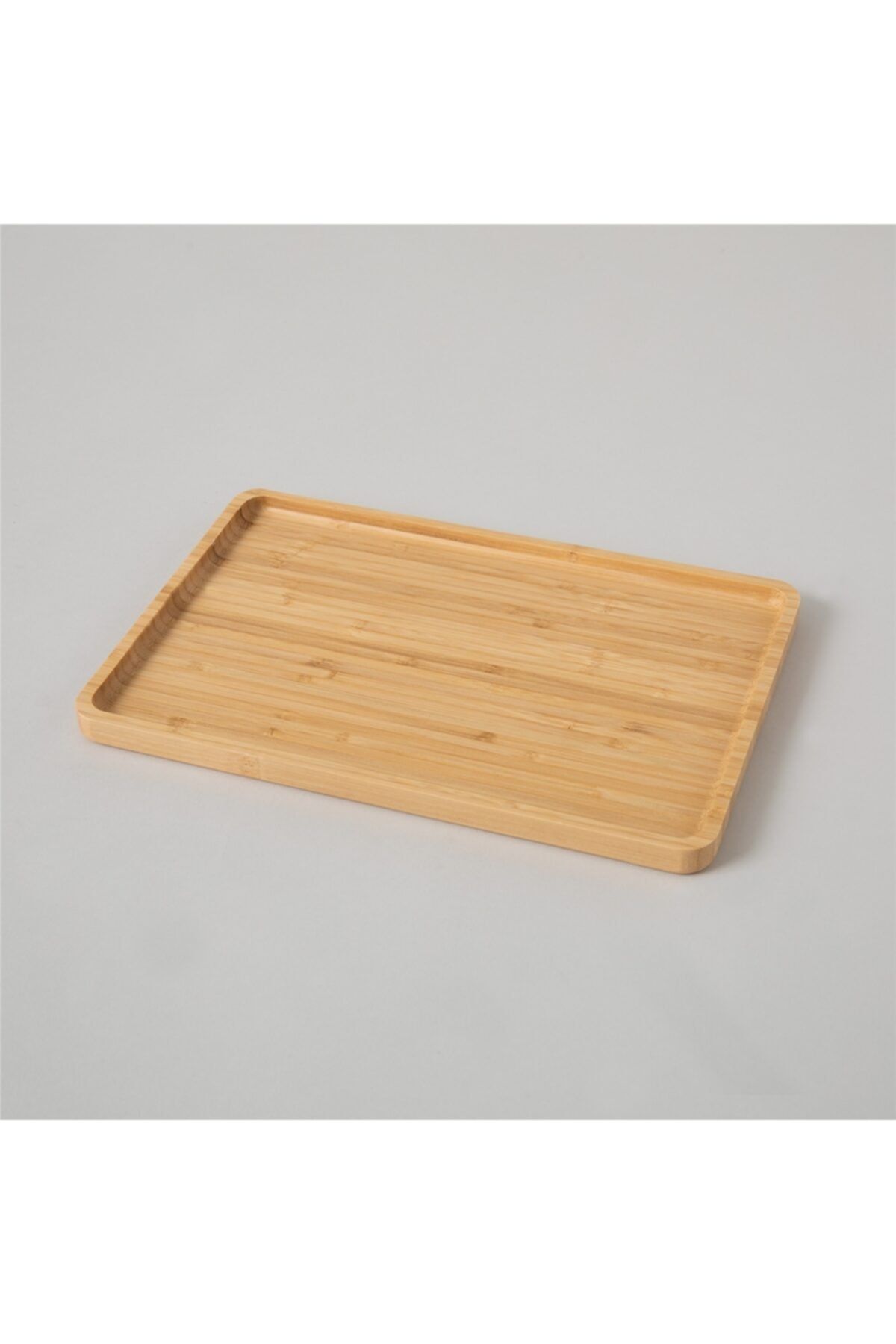Chakra Bambu Tepsi 30x20 Cm Natural