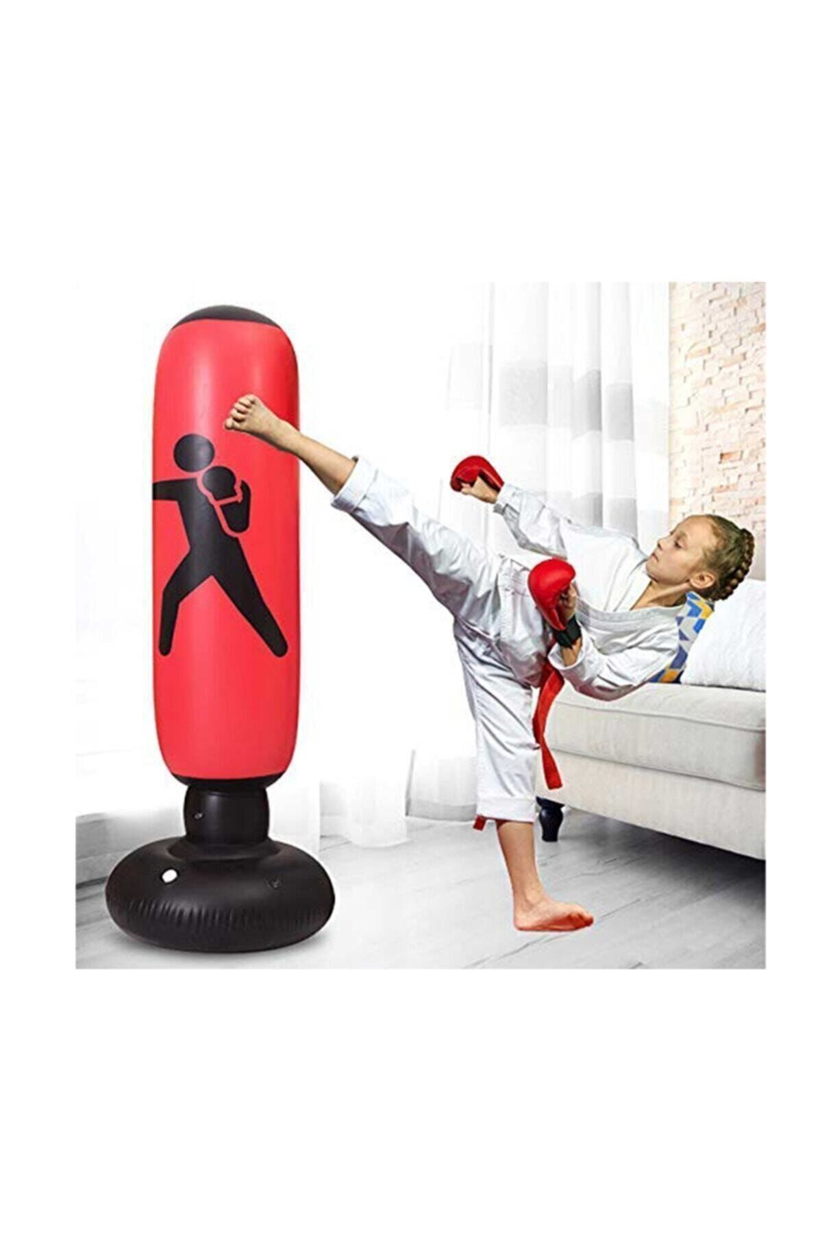 HOOK Teknorita Şişme Boks Torbası 120 Cm Ayaklı Çocuk