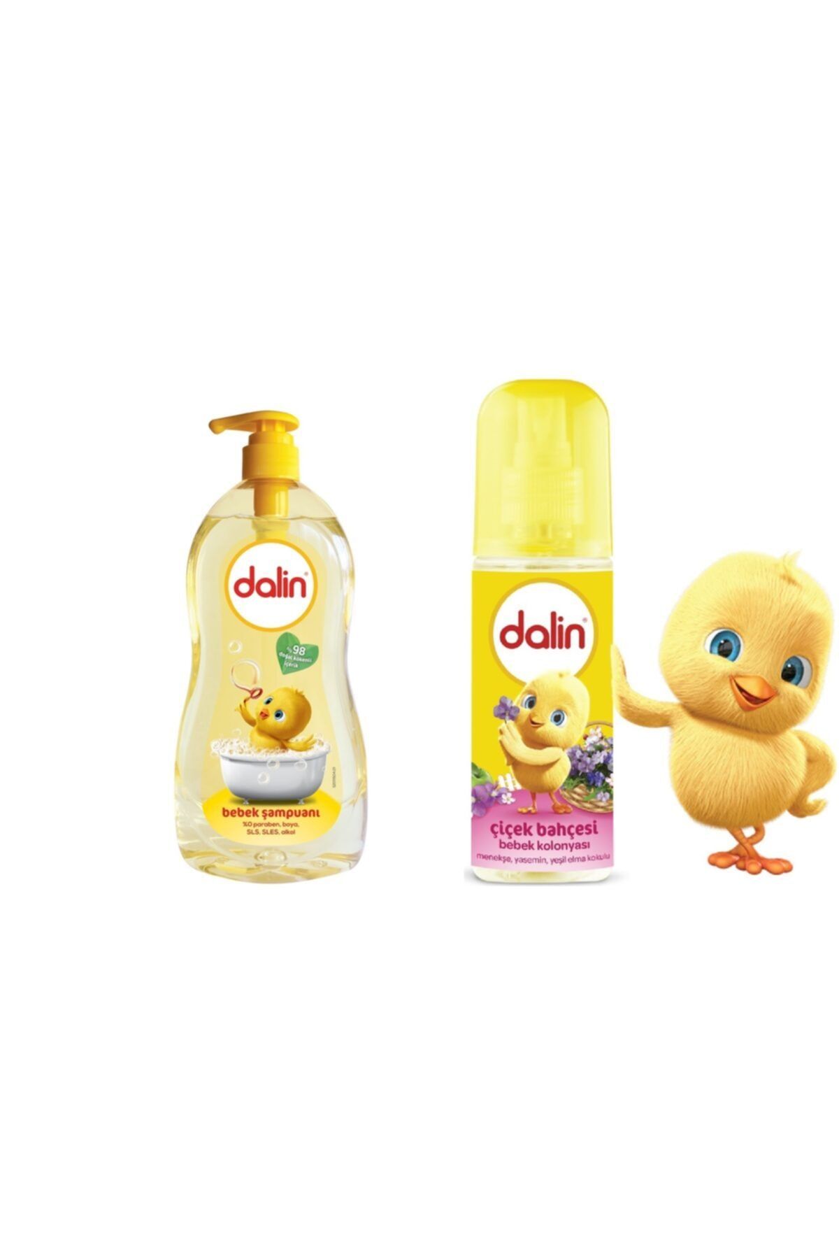 Dalin 500 Ml Şampuan+ Kolonya 150 Ml