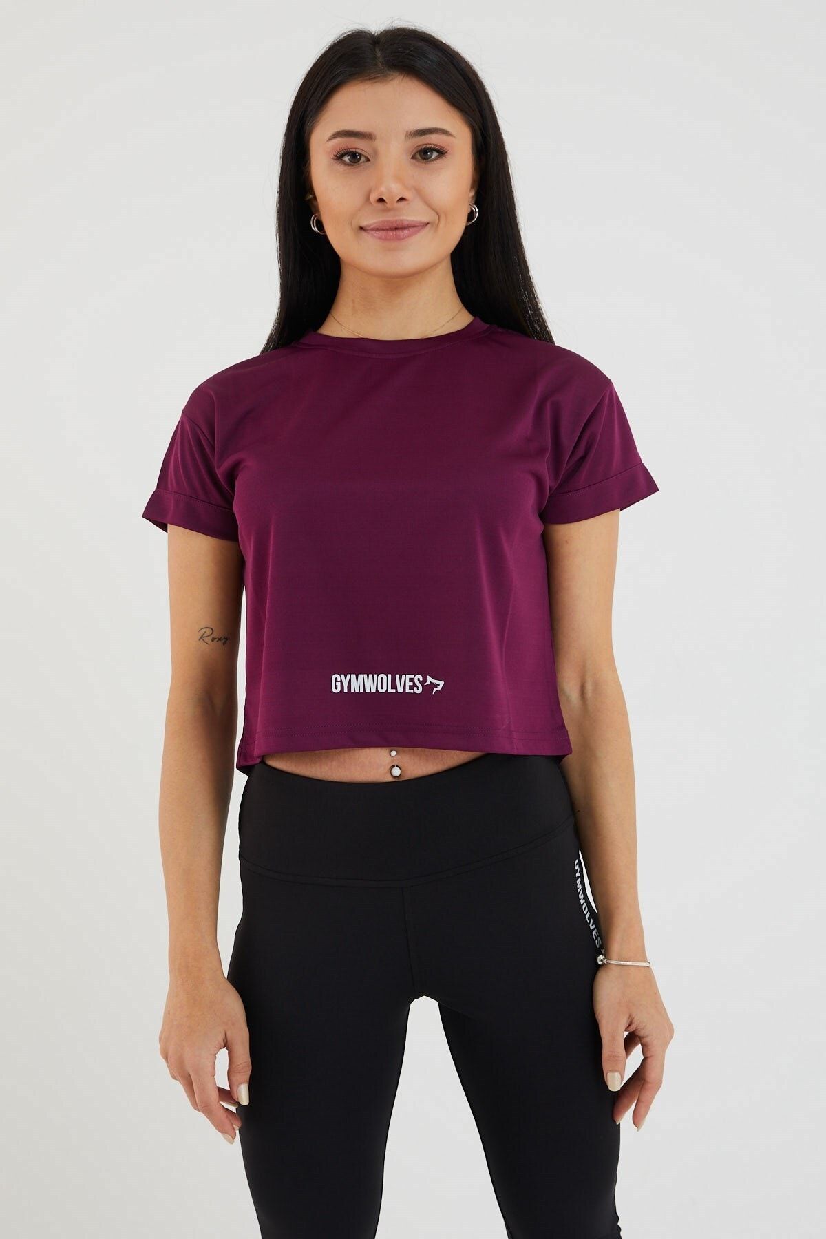 Gymwolves Kadın T-shirt Crop