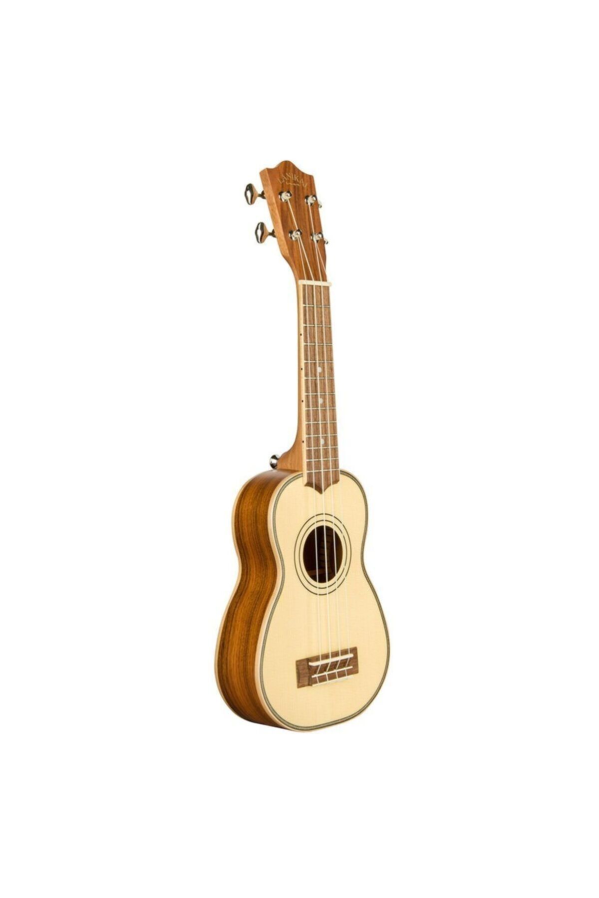 Lanikai Spst-s Ladin Masif Kapak Soprano Ukulele