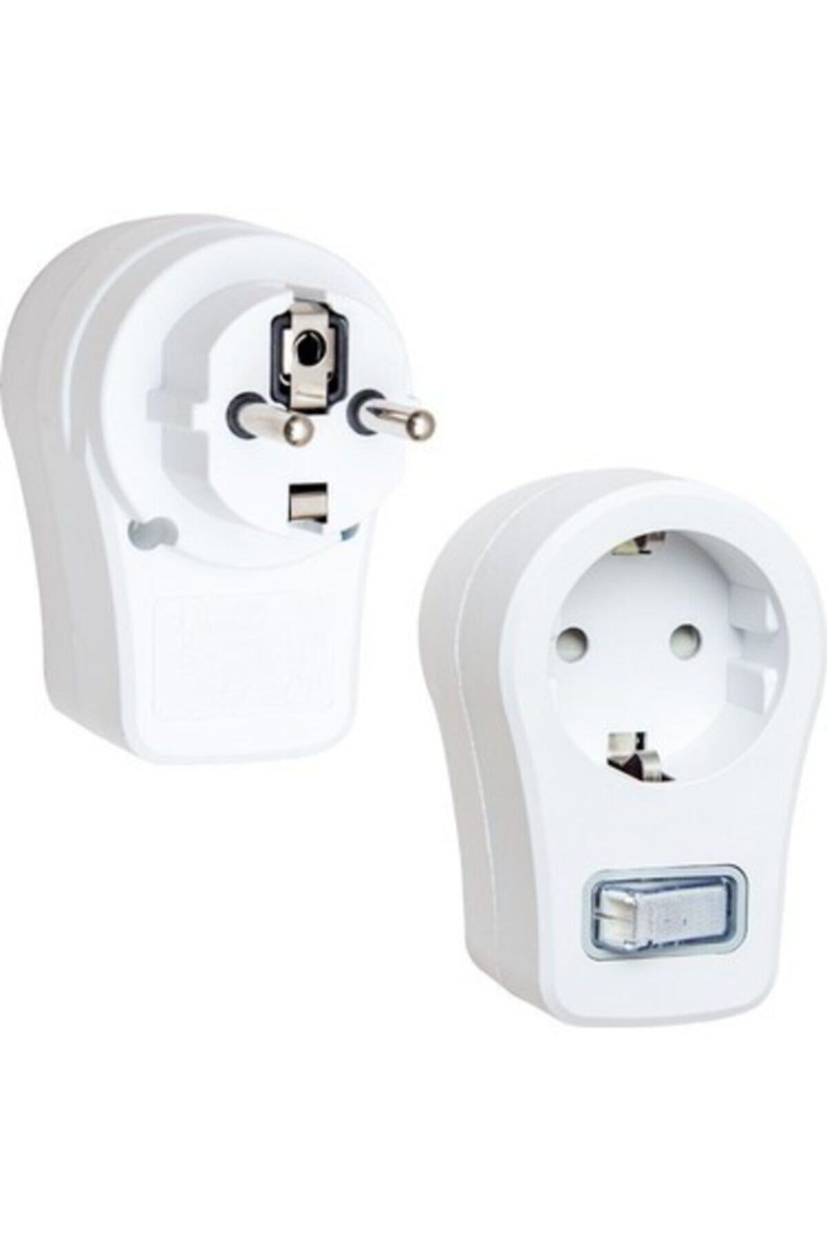 cesitli powermaster 16816 tekli beyaz anahtarli akim korumali priz 16a 3500w fiyati yorumlari trendyol