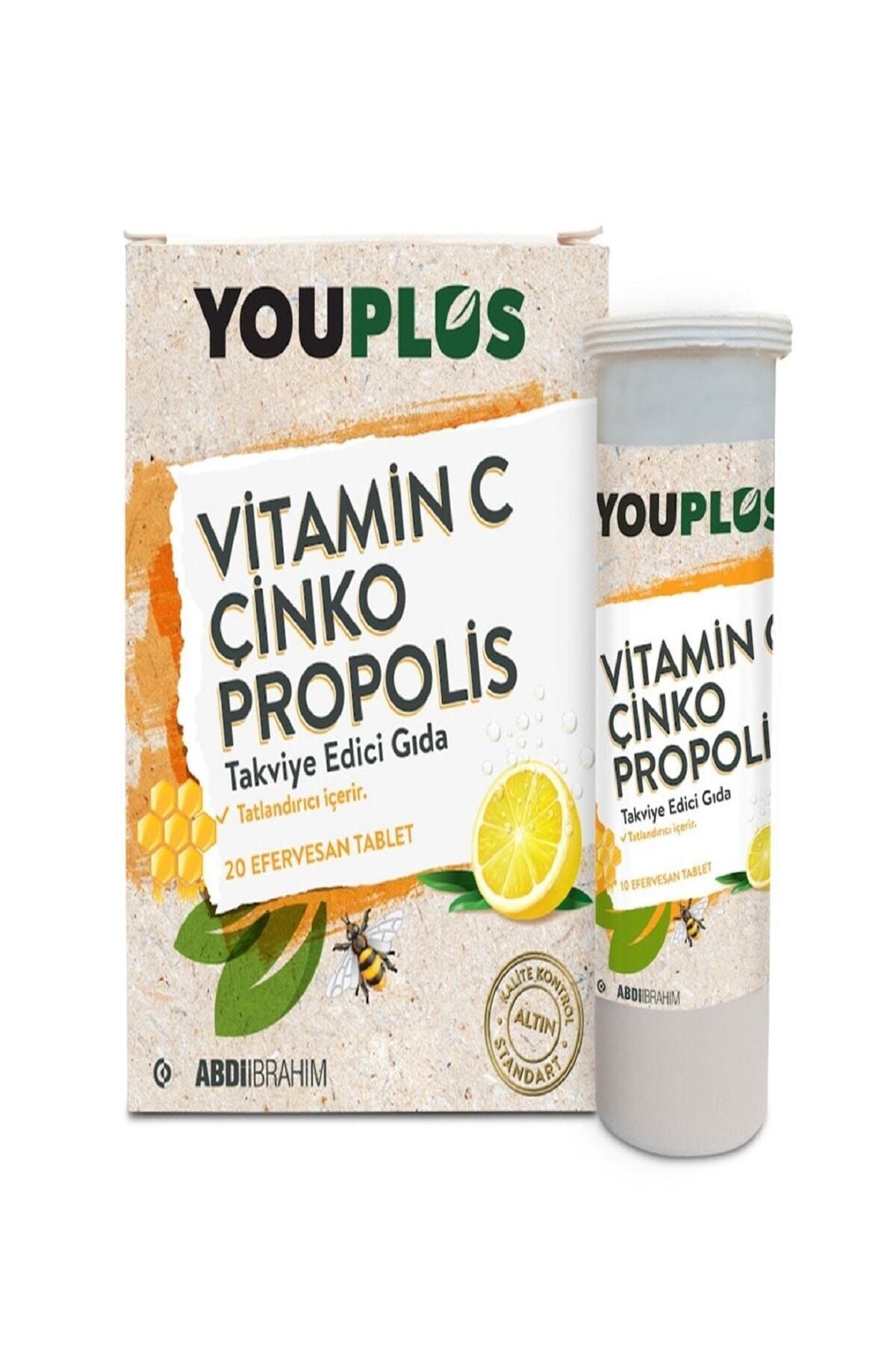 youplus vitamin c cinko propolis 20 efervesan tablet fiyati yorumlari trendyol