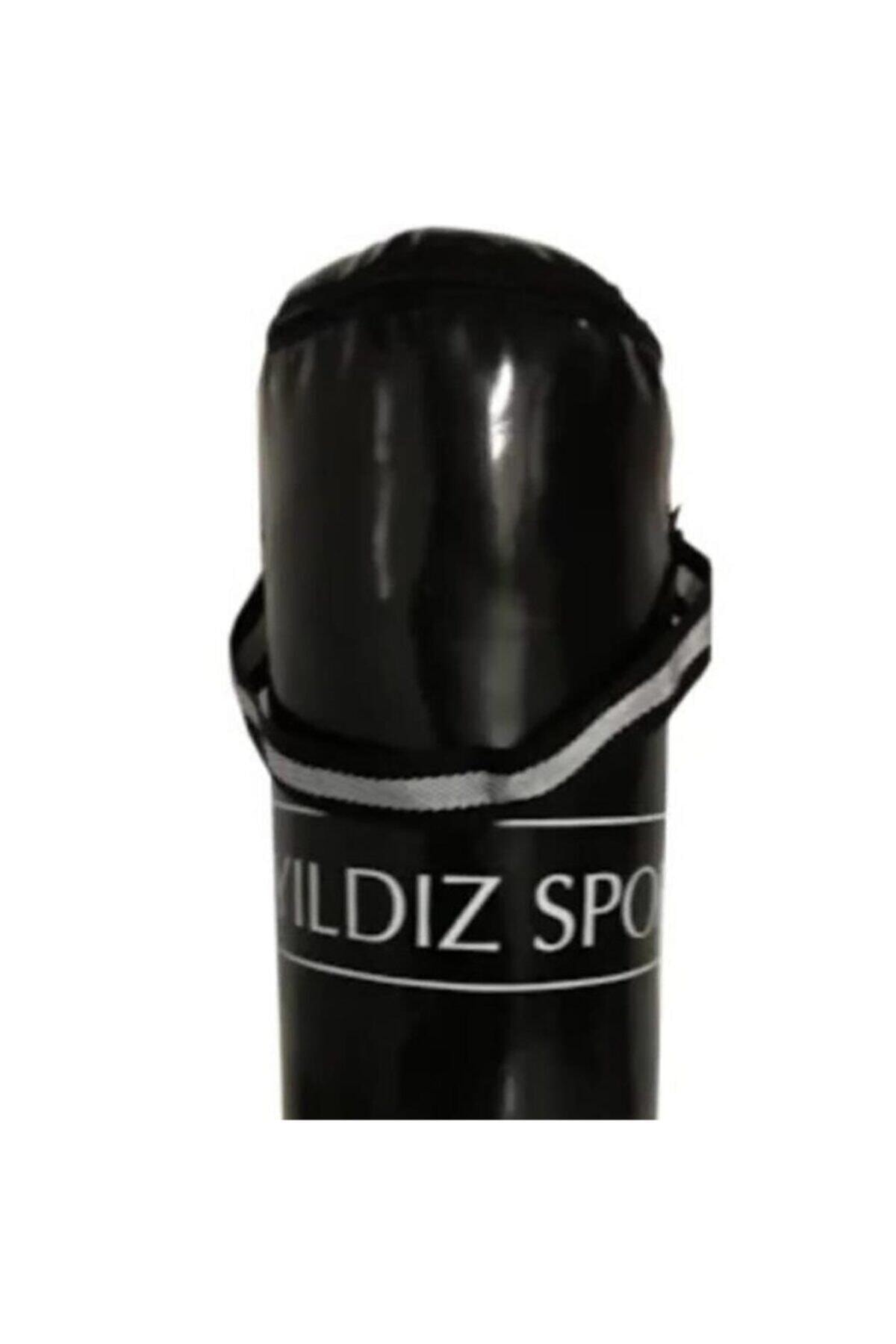 Evpark Boks Kum Torbası Dolu 72 cm X 26 cm Çap 76 cm Zincirli Askı Aparatlı Çok Satan Yıldız Boks Torbası