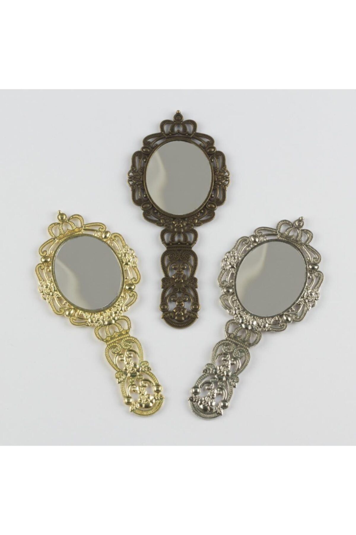 LAUREL DREAM Oval Metal Ayna