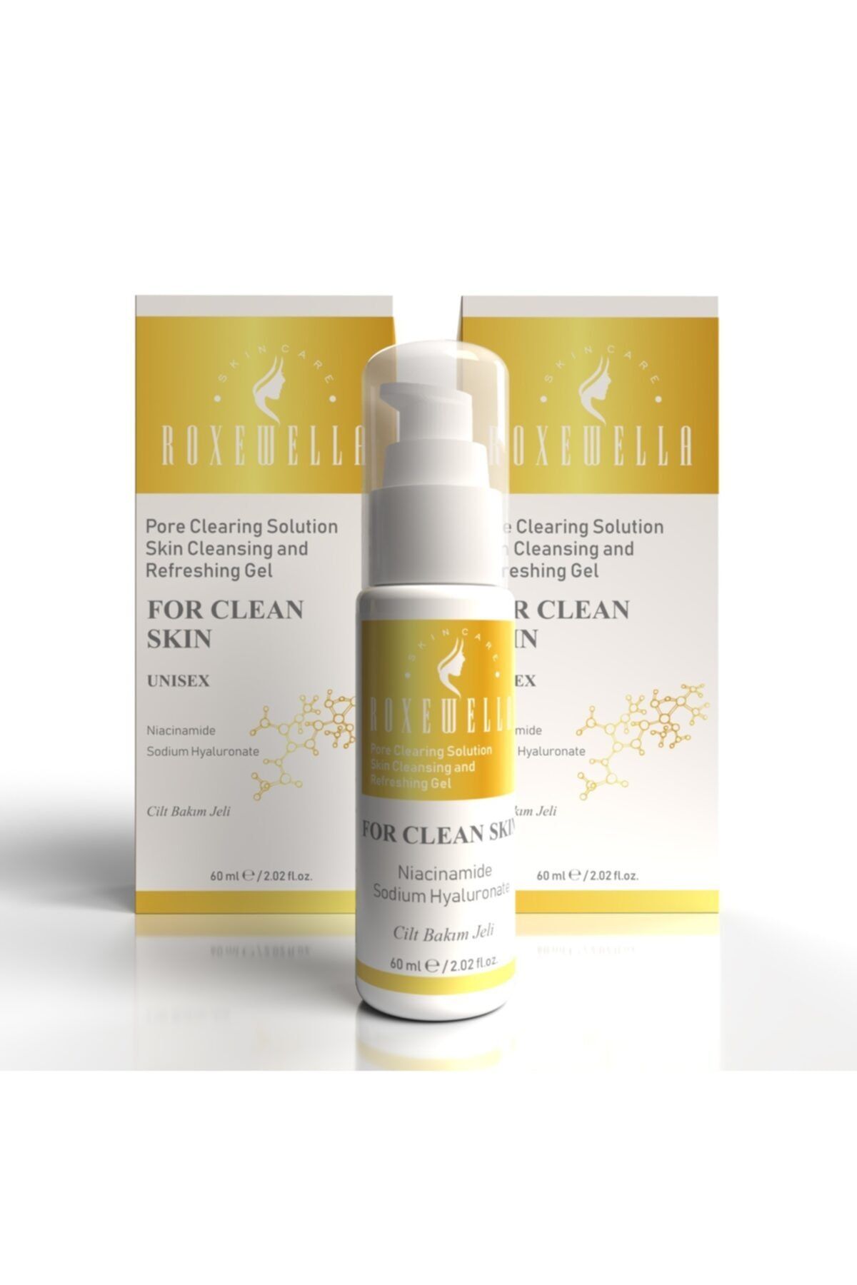 ROXEWELLA For Clean Skin Jel 2'li Set