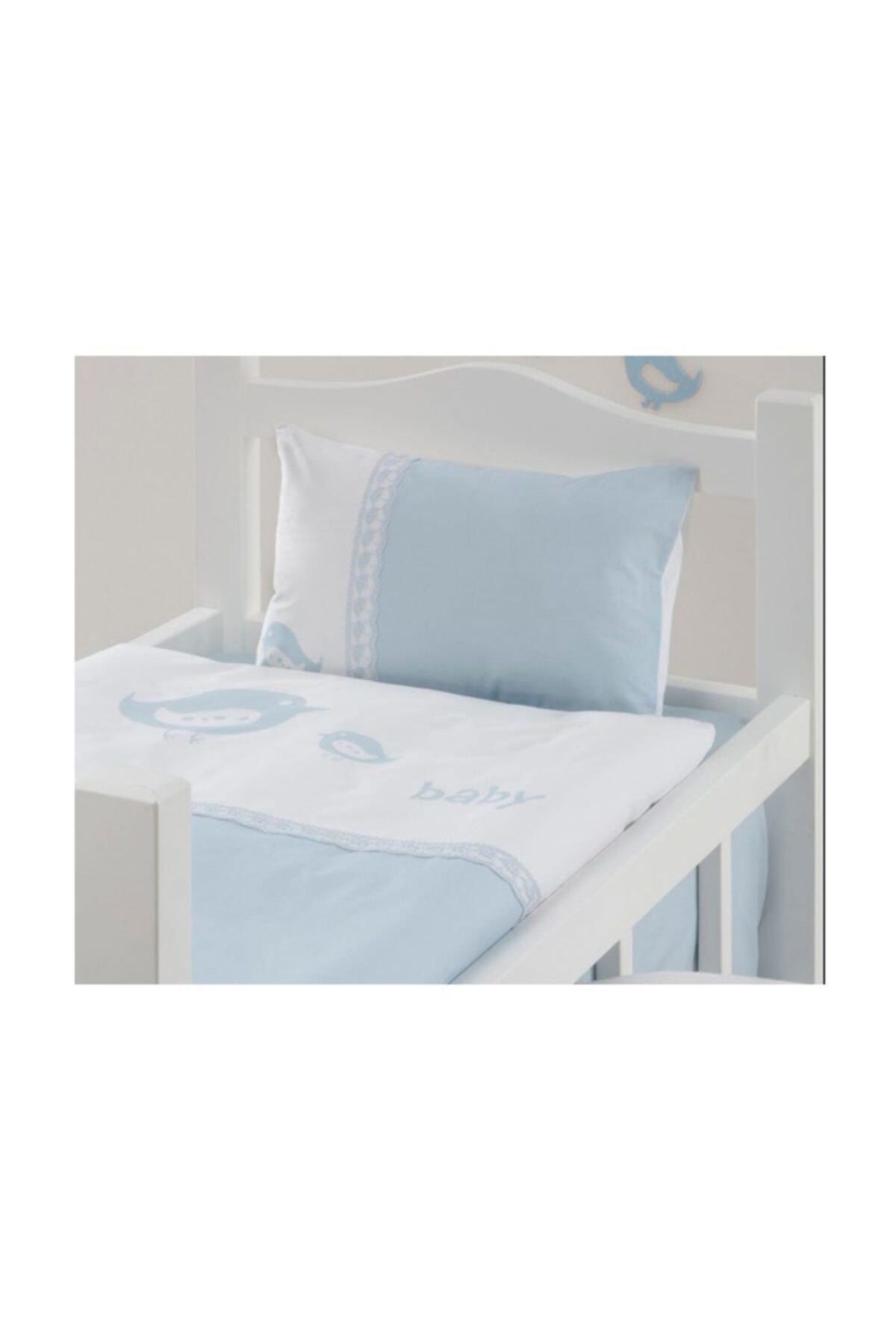 Sarev Chıck 9 Parça Bebek Uyku Seti Mavi