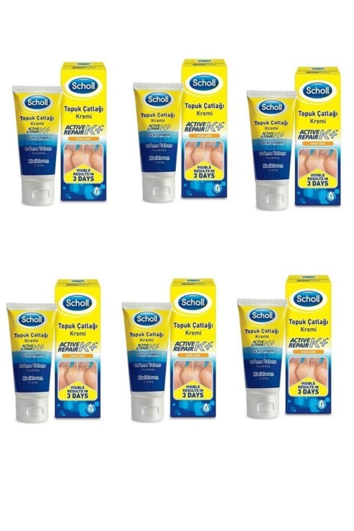 Scholl 6'lı Topuk Çatlak Paket