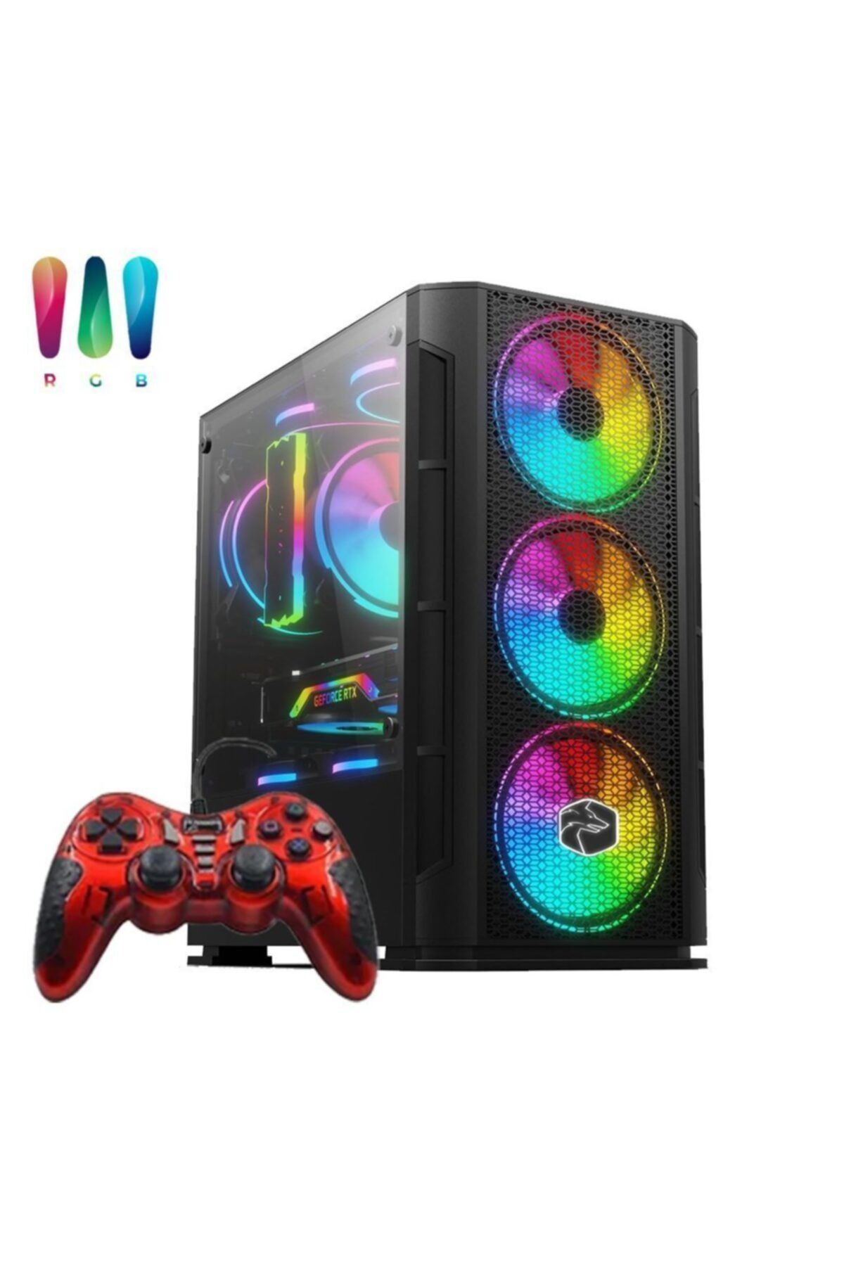 Aizen Biggamex Bx06 I5-9400f 8 Gb Ddr4 Ram 480 Ssd 4gb Gtx 750ti Gaming Pc