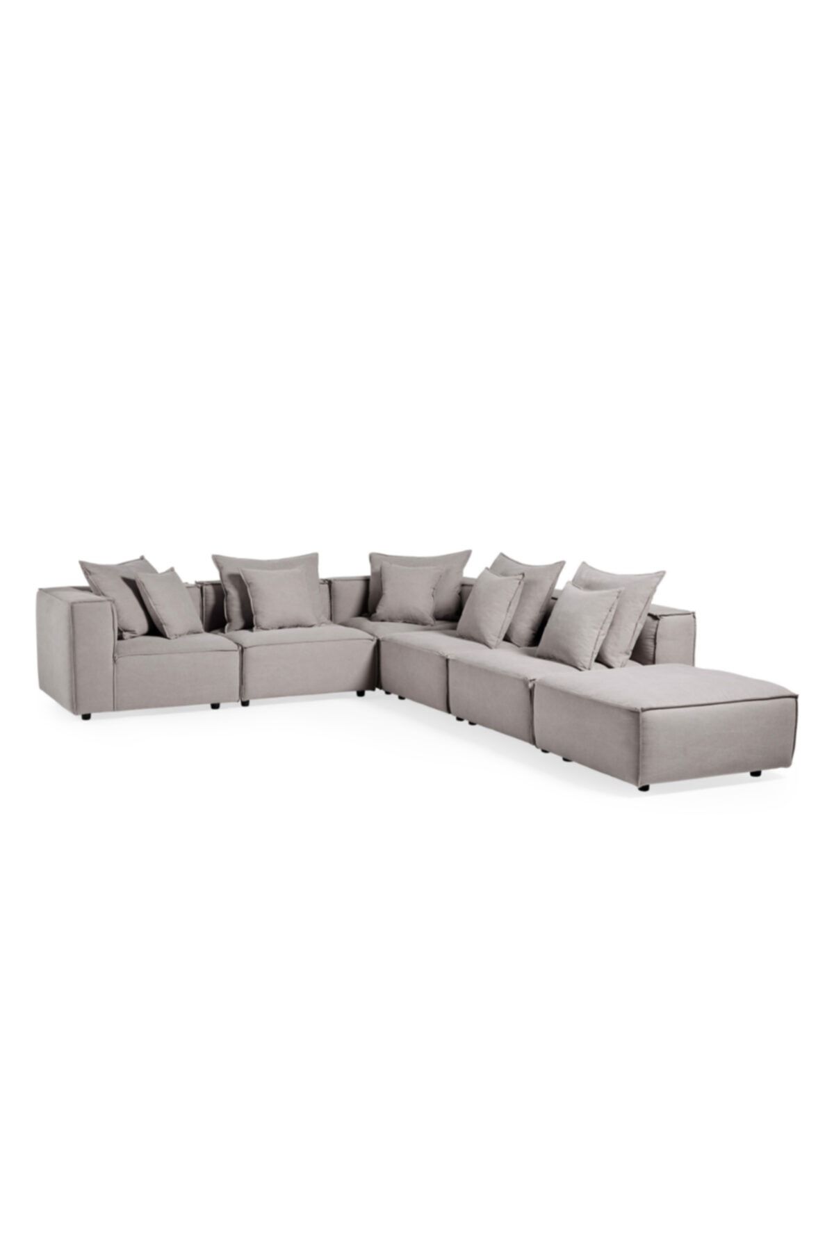 Decoraev Hera Modüler Köşe Koltuk Takımı 6 Parça