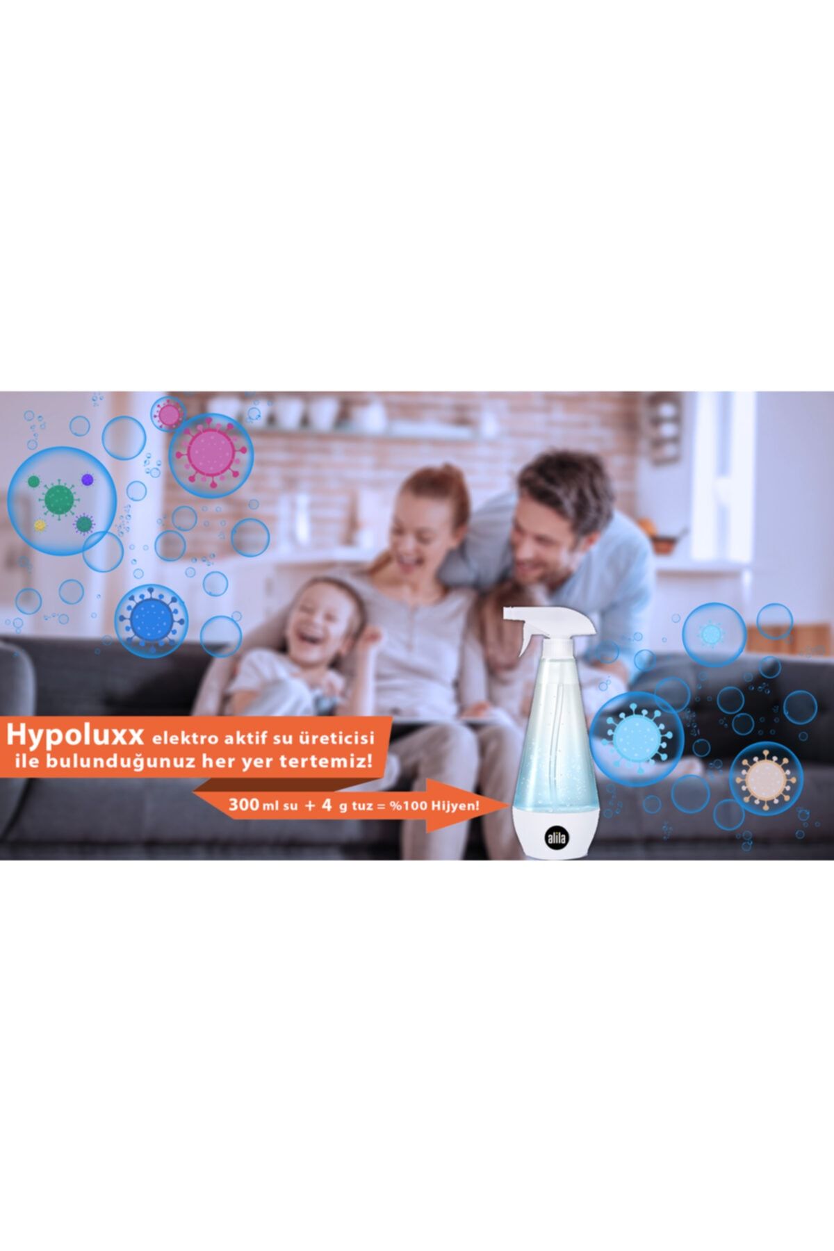 SONREYON Hypolux Spray Elektrolize Su Üretme Cihazı