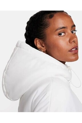 Sportswear Therma-Fit Essentials Puffer Full-Zip Kadın Mont FB7672-100 Image 2