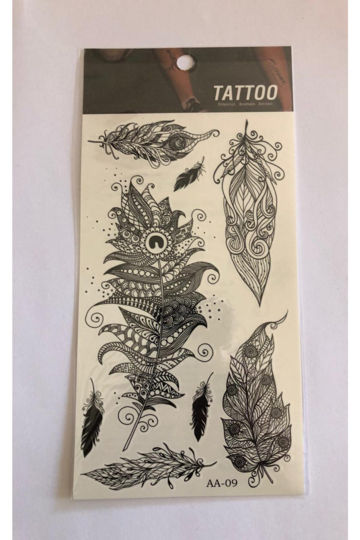 one spray tattoo yaprak yapistirma sticker gecici dovme fiyati yorumlari trendyol