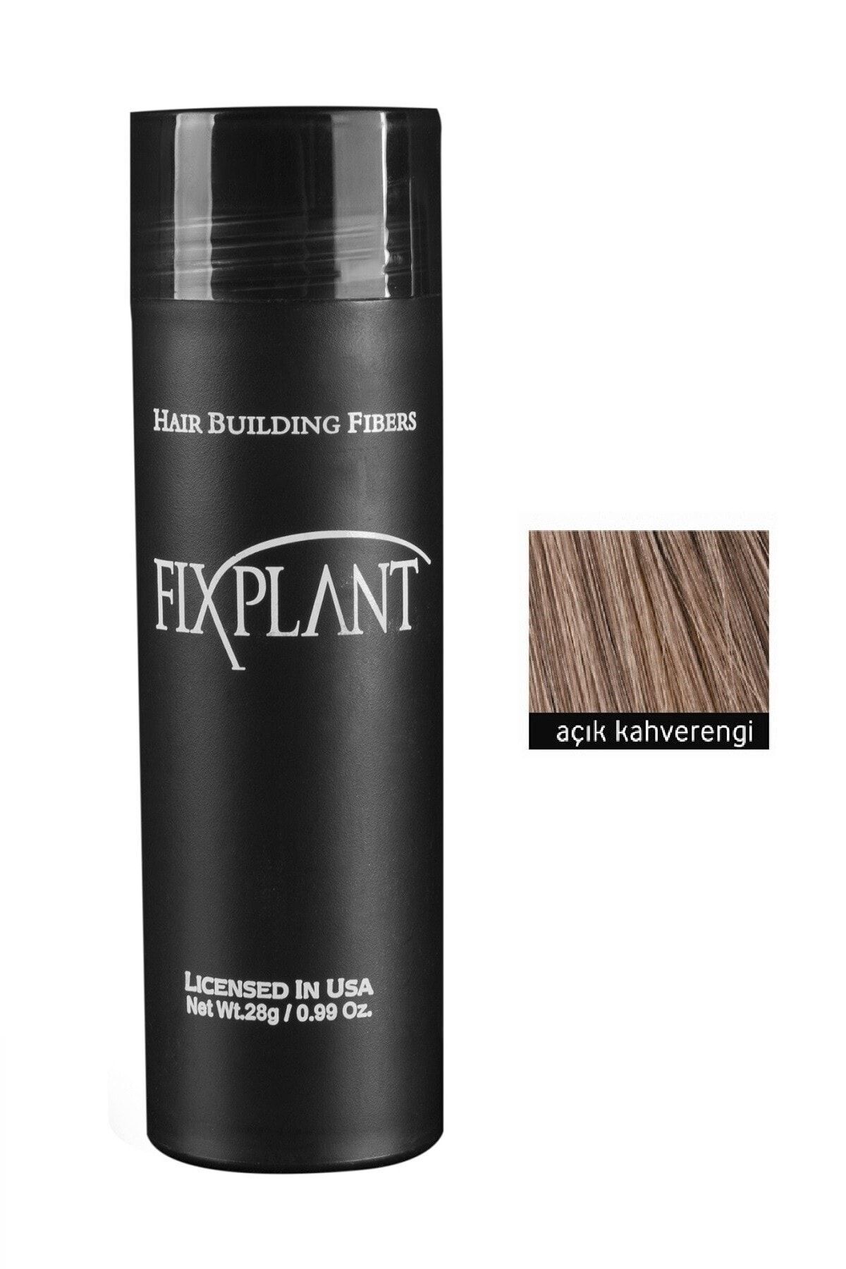 FIXPLANT Saç Dolgunlaştırıcı 28 Gr. Açık Kahve
