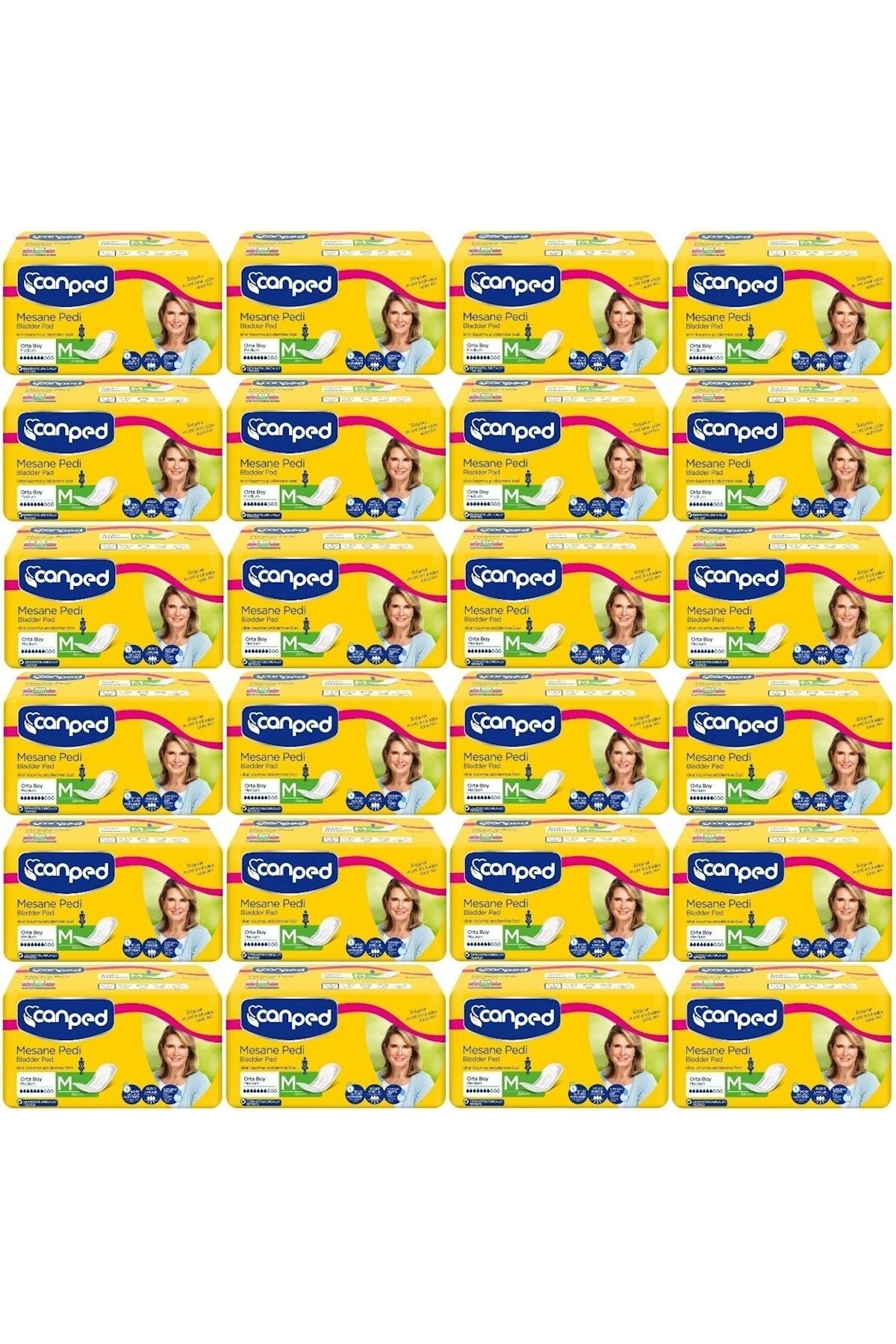 Canped Mesane Pedi Klasik M-orta Boy 240 Adet (24pk*10)
