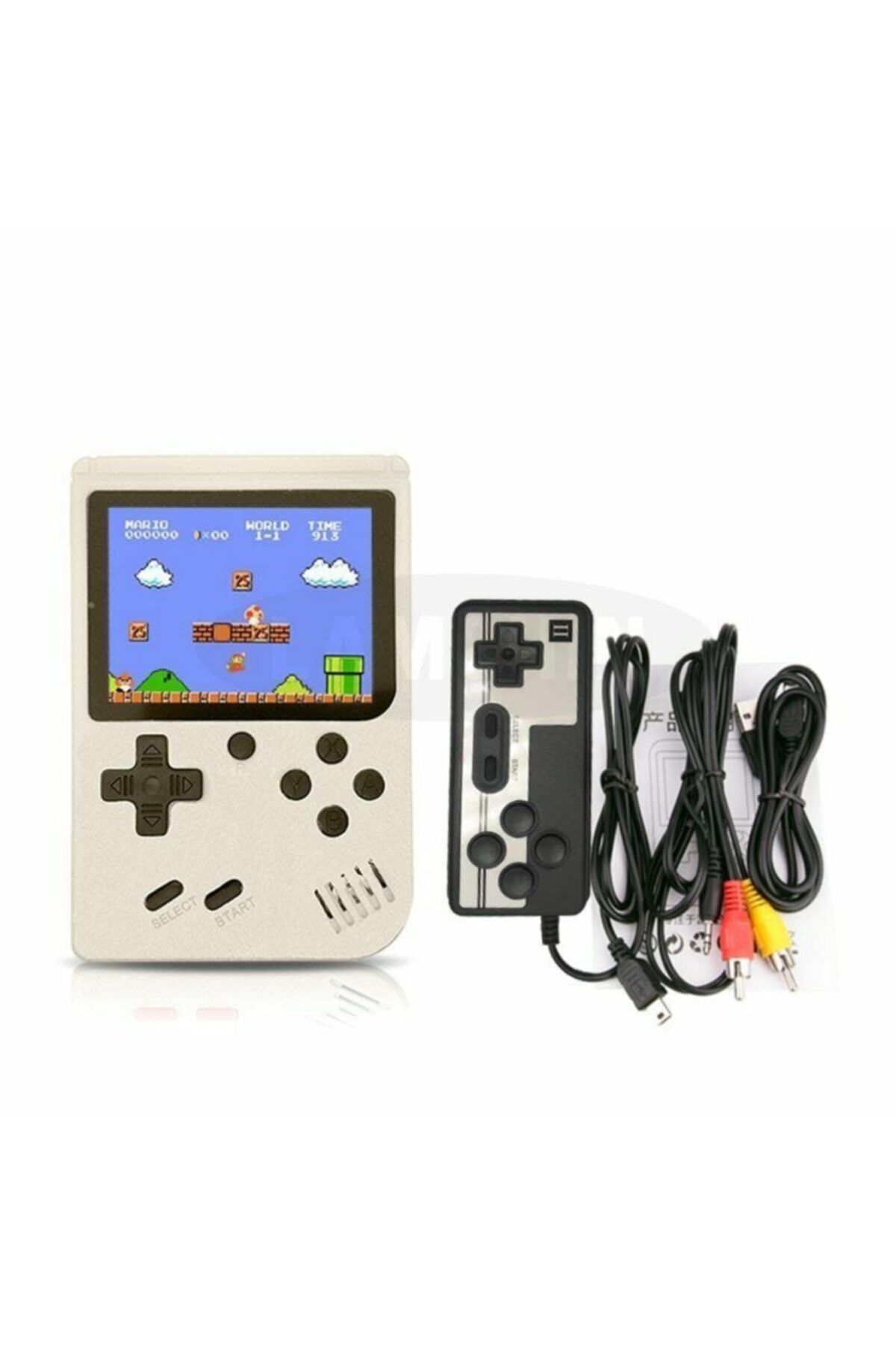techmaster sup atari 2 oyunculu video oyun konsolu game boy nostalji 400 oyun beyaz fiyati yorumlari trendyol