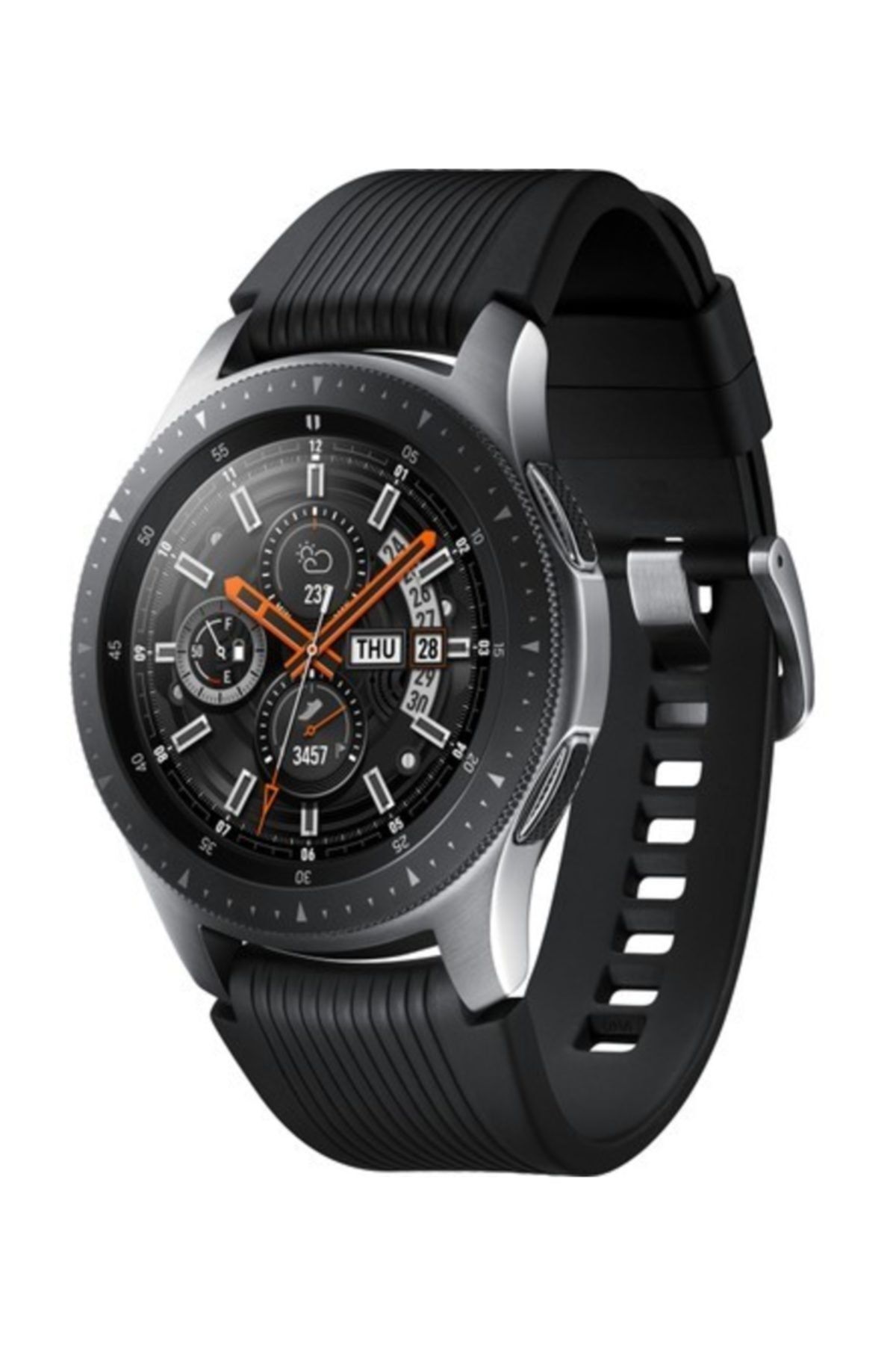 Galaxy Watch 46mm Gümüş Akıllı Saat (Samsung Türkiye Garantili)