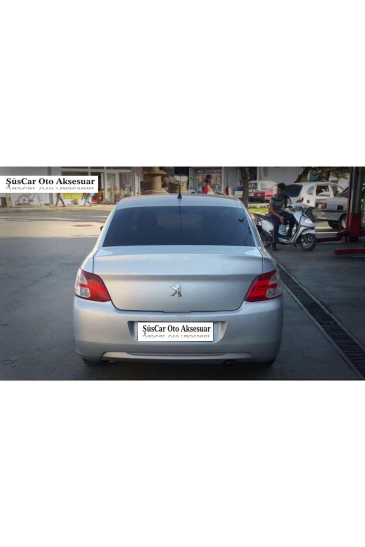 suscaroto peugeot 301 bagaj ustu slim spoiler parlak beyaz fiyati yorumlari trendyol