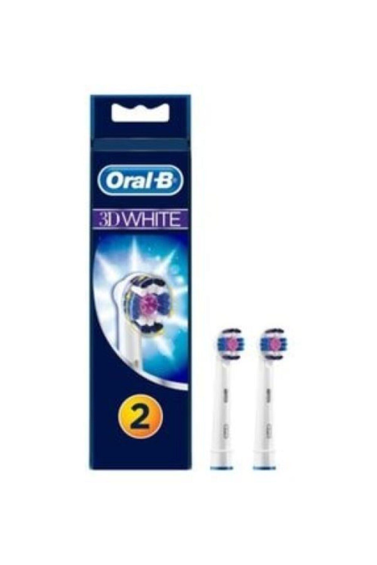 OralB Eb18 3d White Diş Fırçası 2 Li Yedek Başlığ