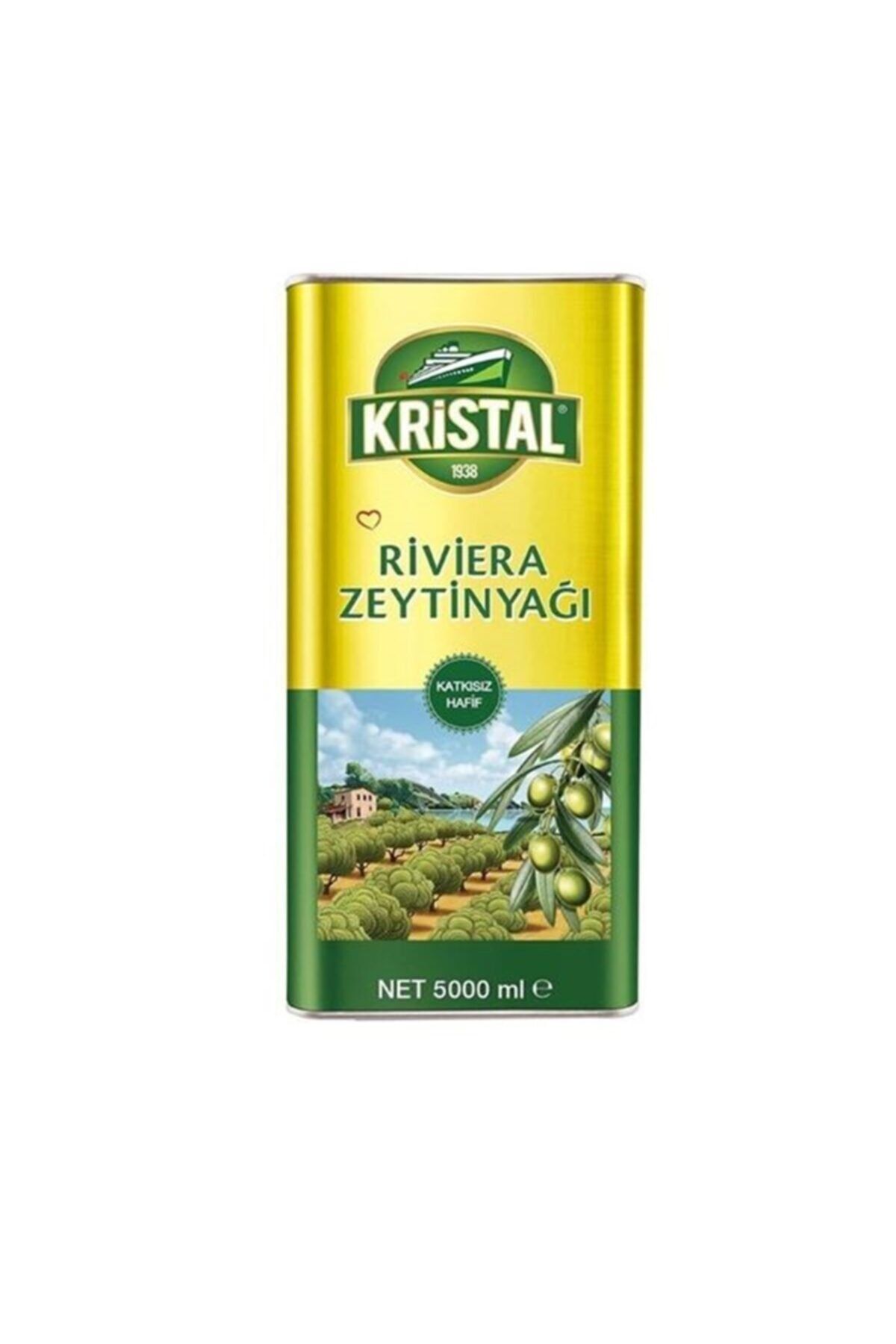 Kristal Riviera Zeytinyağı 5 lt