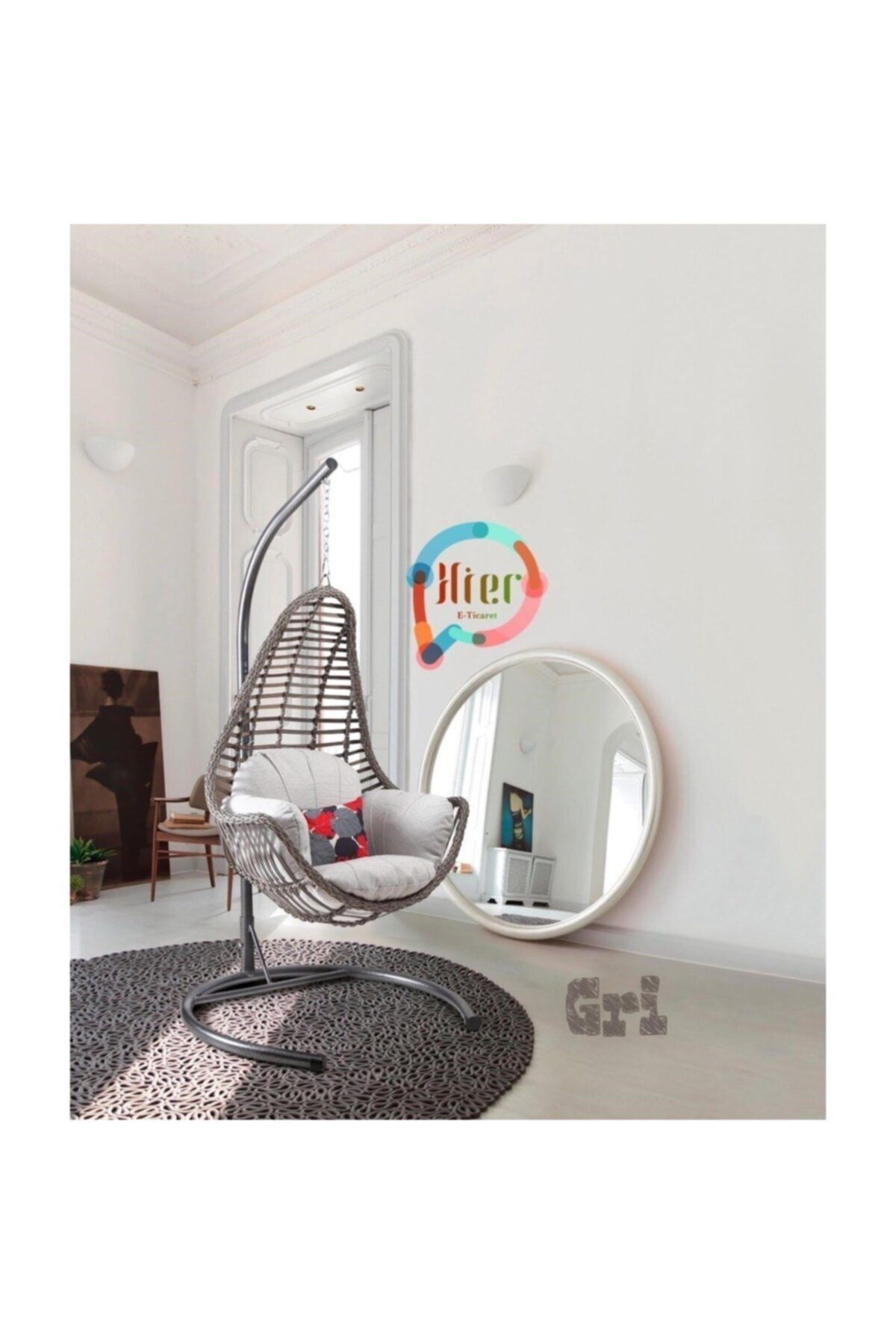 Capri Swing Salıncak Bahçe Balkon Salıncağı M101